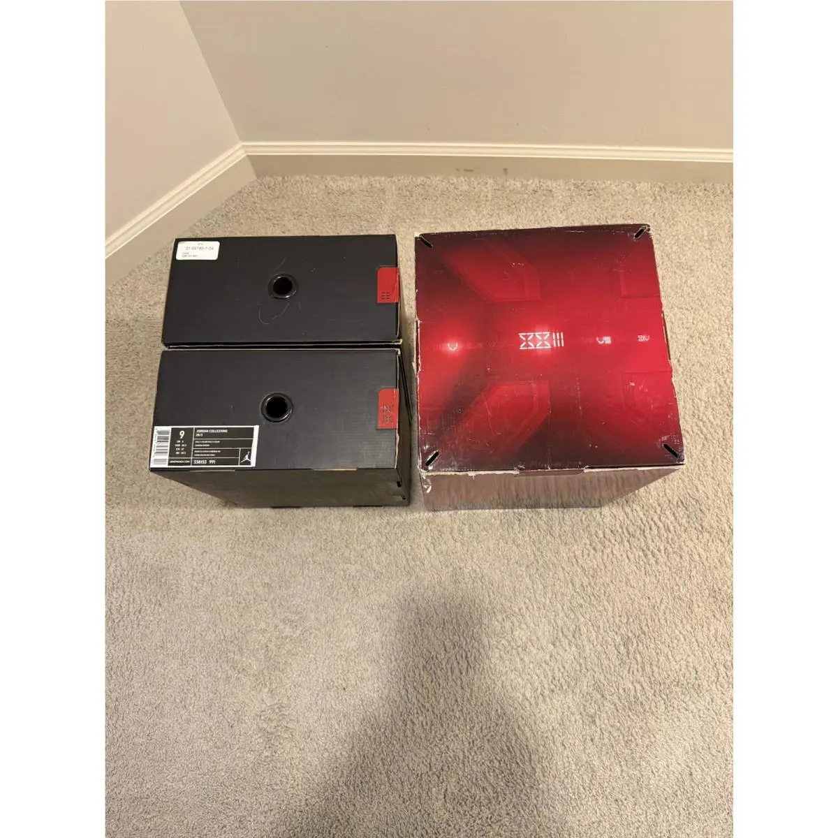 Nike shoes - Air Jordan Packs - Air Packs - Black 3