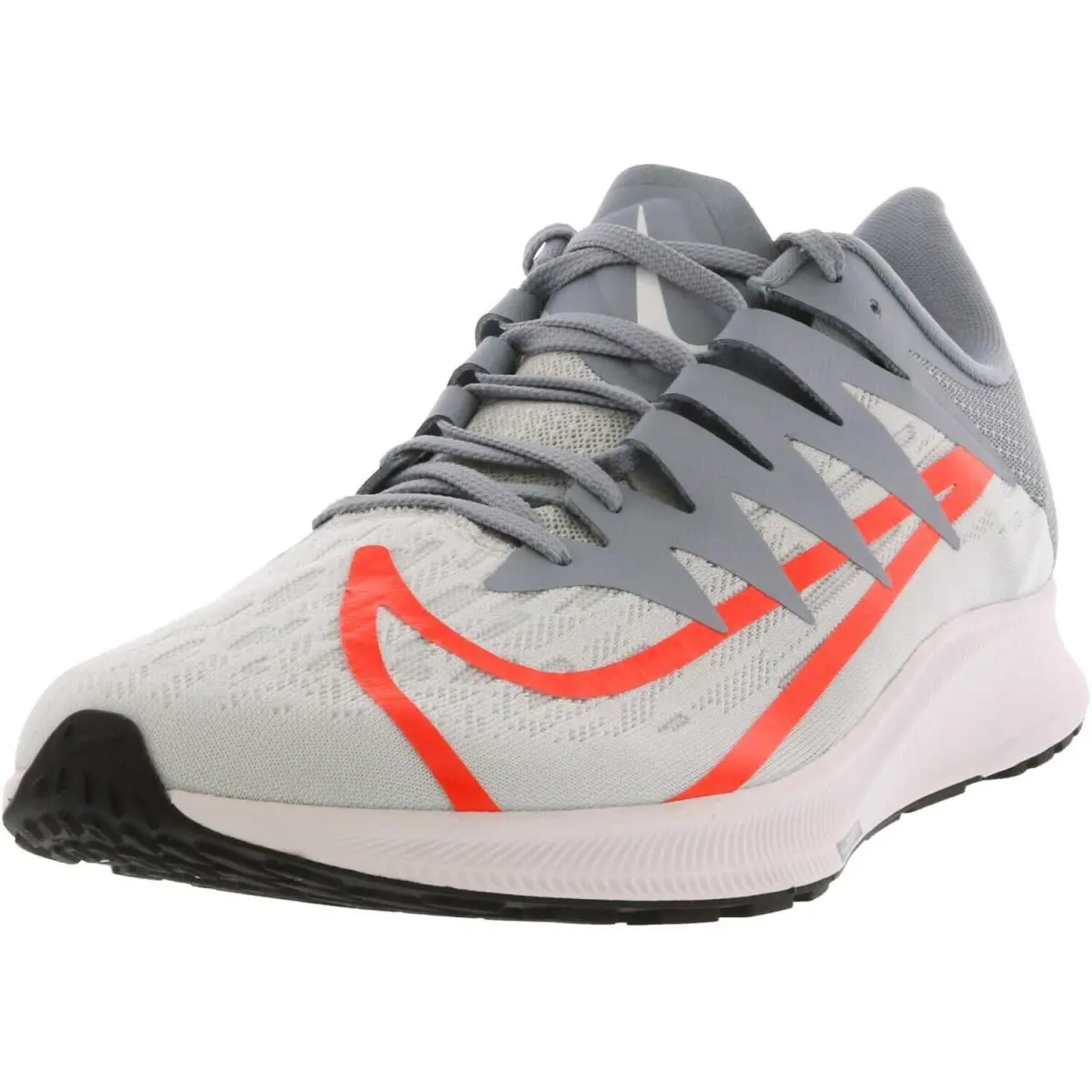 Nike Zoom Rival Fly Pure Platinum/bright Crimson CD7288-002 Men`s 11 Shoe - Multicolor