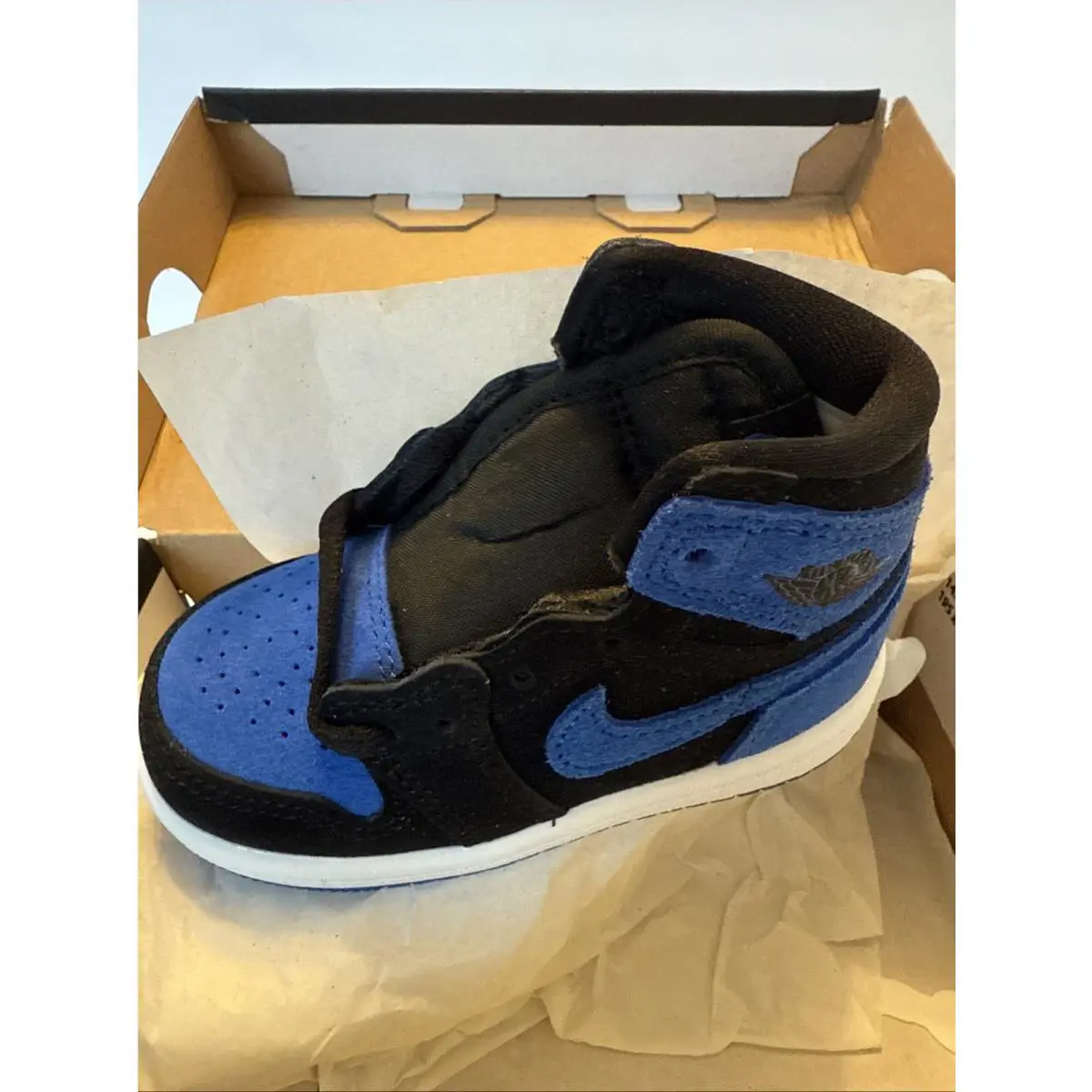 Nike shoes - Jordan 1 - Black-Royal Blue (UPC: 0196969198480) 0