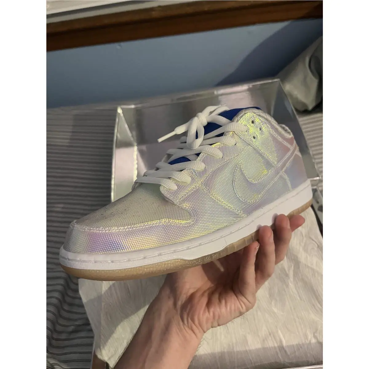 Nike shoes - Nike Dunk SB - Dunk - 504750-140 - Silver 1