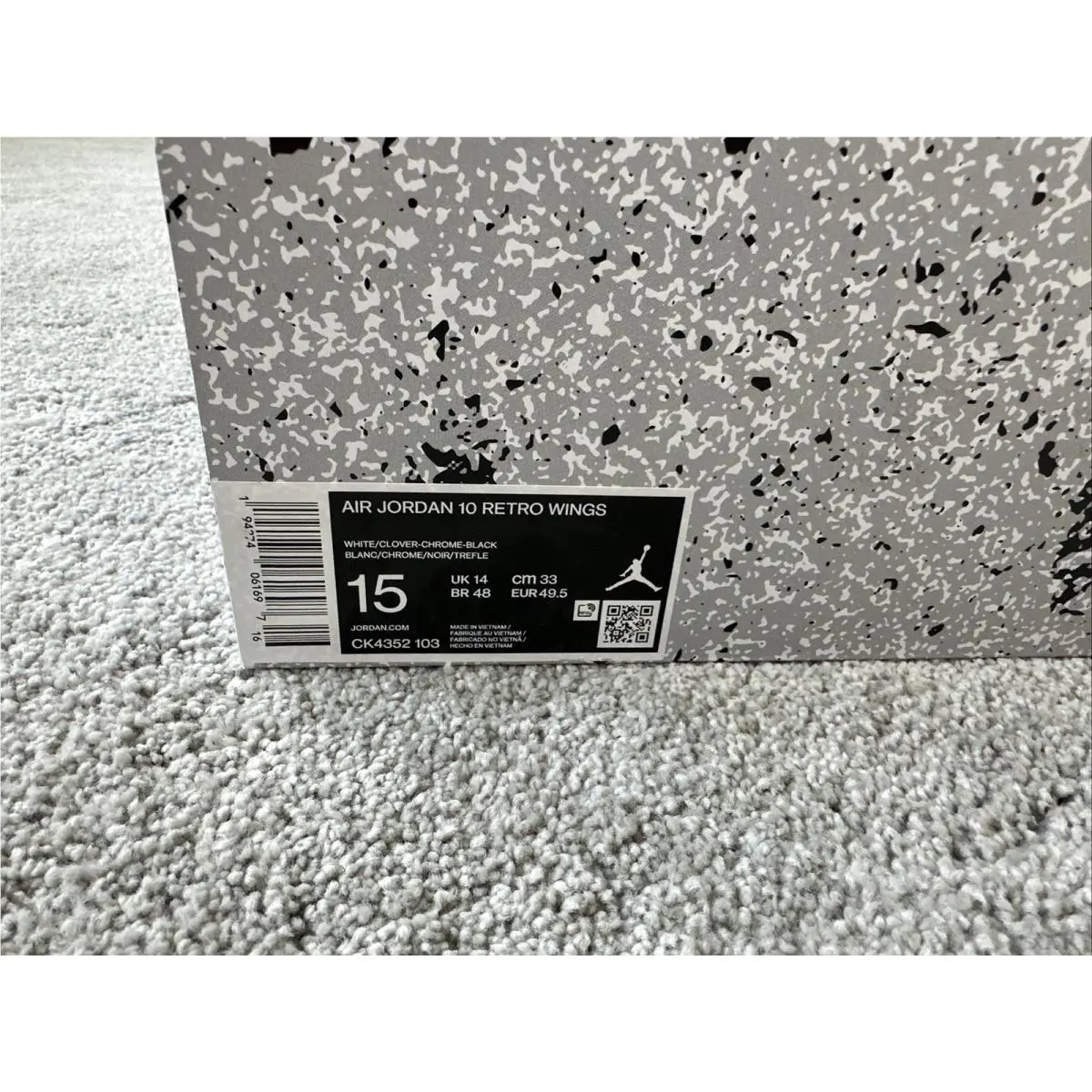 Nike shoes - Jordan 10 - White 0