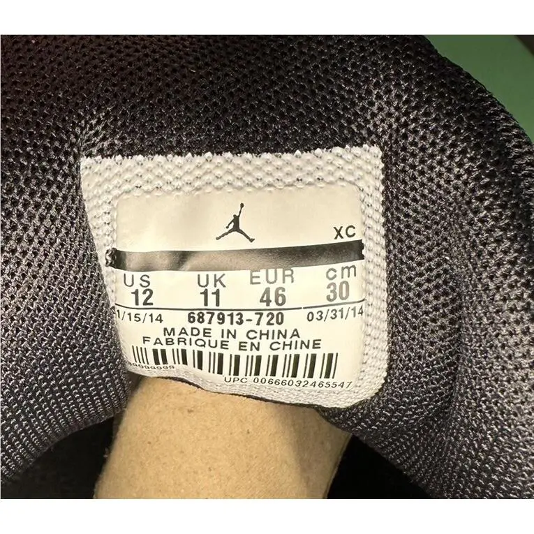 Nike shoes - Nike Air Jordan CP3.VII - Air - 687913-720 - Black/Green-Yellow 8