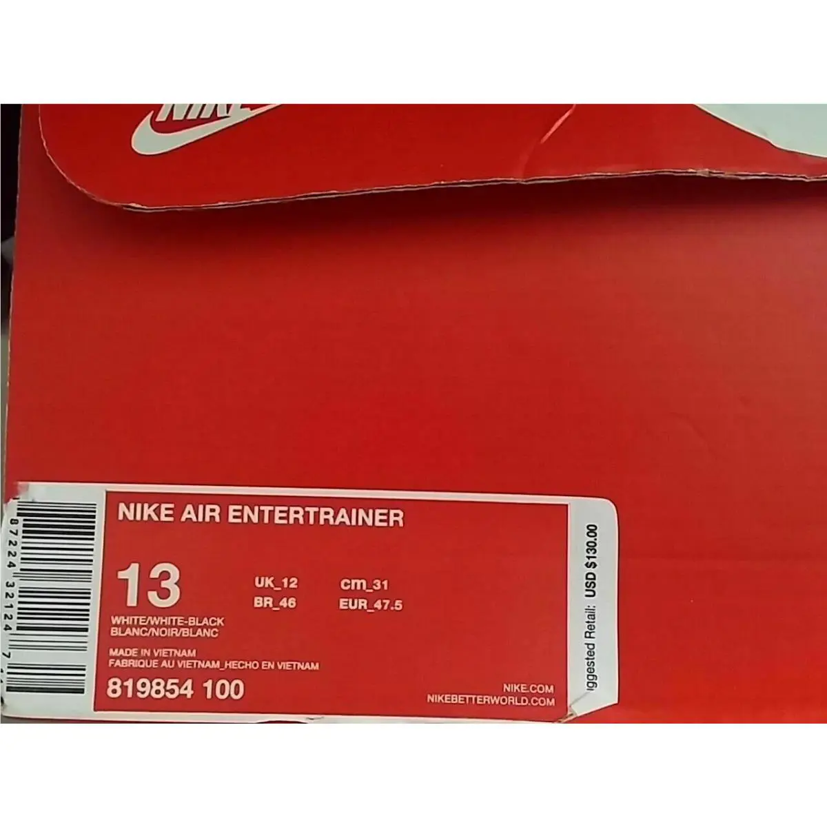 Nike shoes - Nike Air - Air - 819854-100 - White (UPC: 887224321223) 8