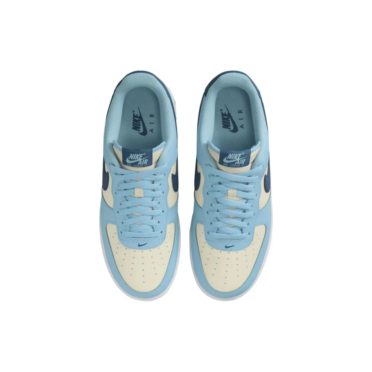 Nike shoes - Nike Air Force 1 `07 - Aquarius Blue / Coconut Milk - HF4837-407 2
