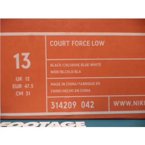 Nike shoes - Nike Court Force Low - Court Force Low - 314209-042 - Blue 7