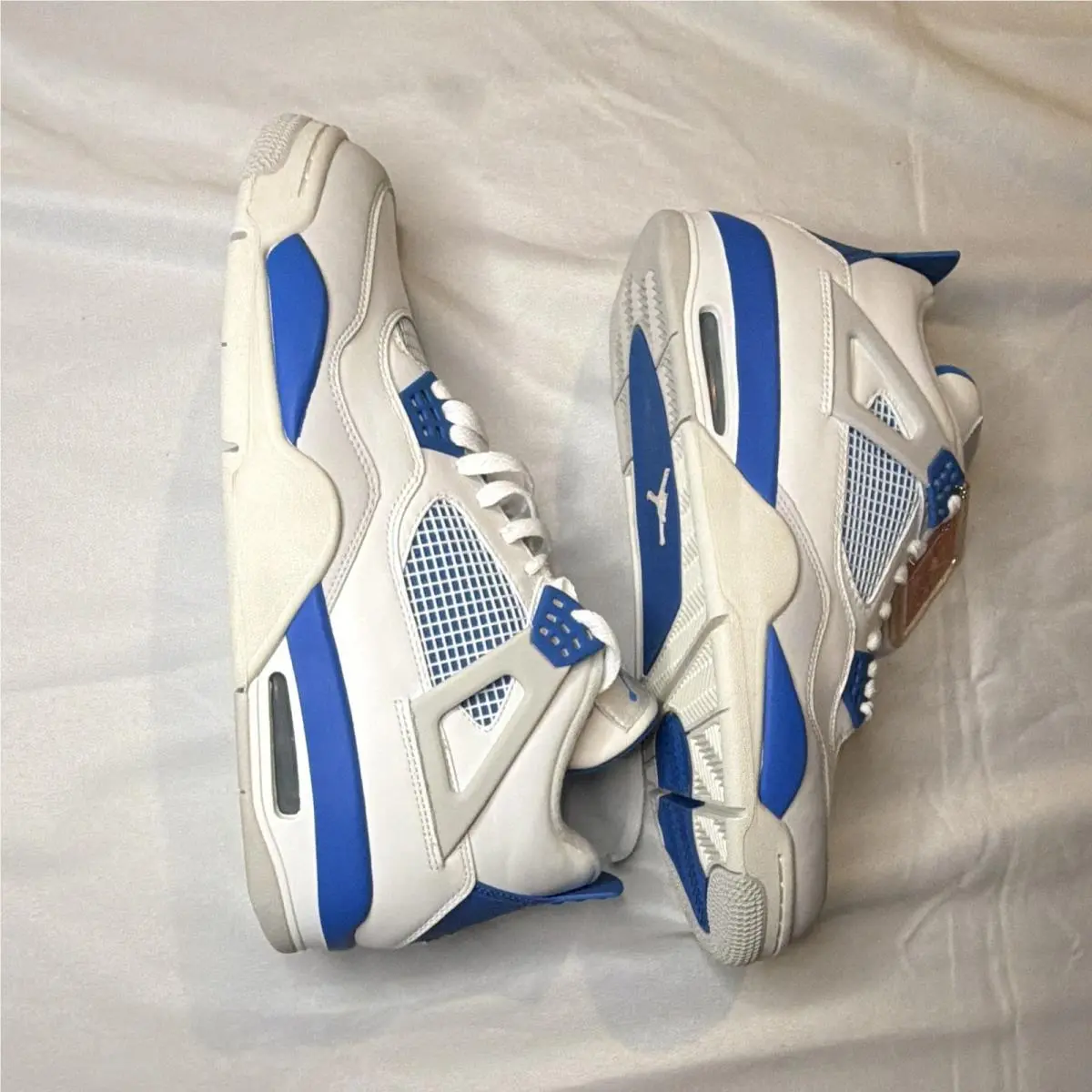 Nike shoes - Air Jordan 4 - Air - 308497-117 - White (UPC: 0886668629865) 2
