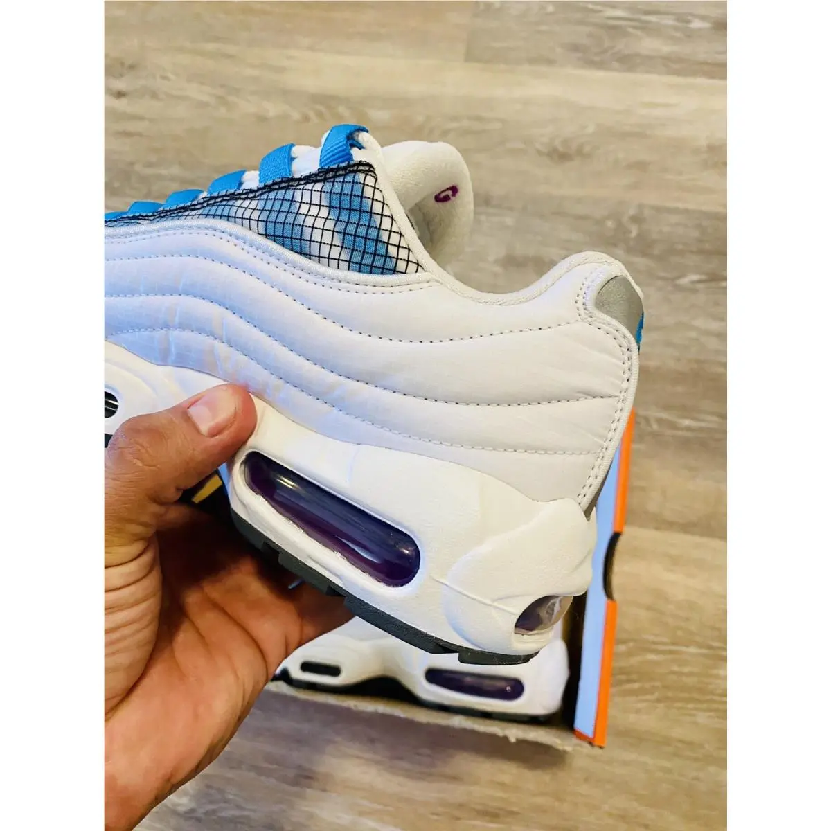 Nike shoes - Nike Air Max 95 - Air Max - DA7572-991 - White-Blue-Black 1