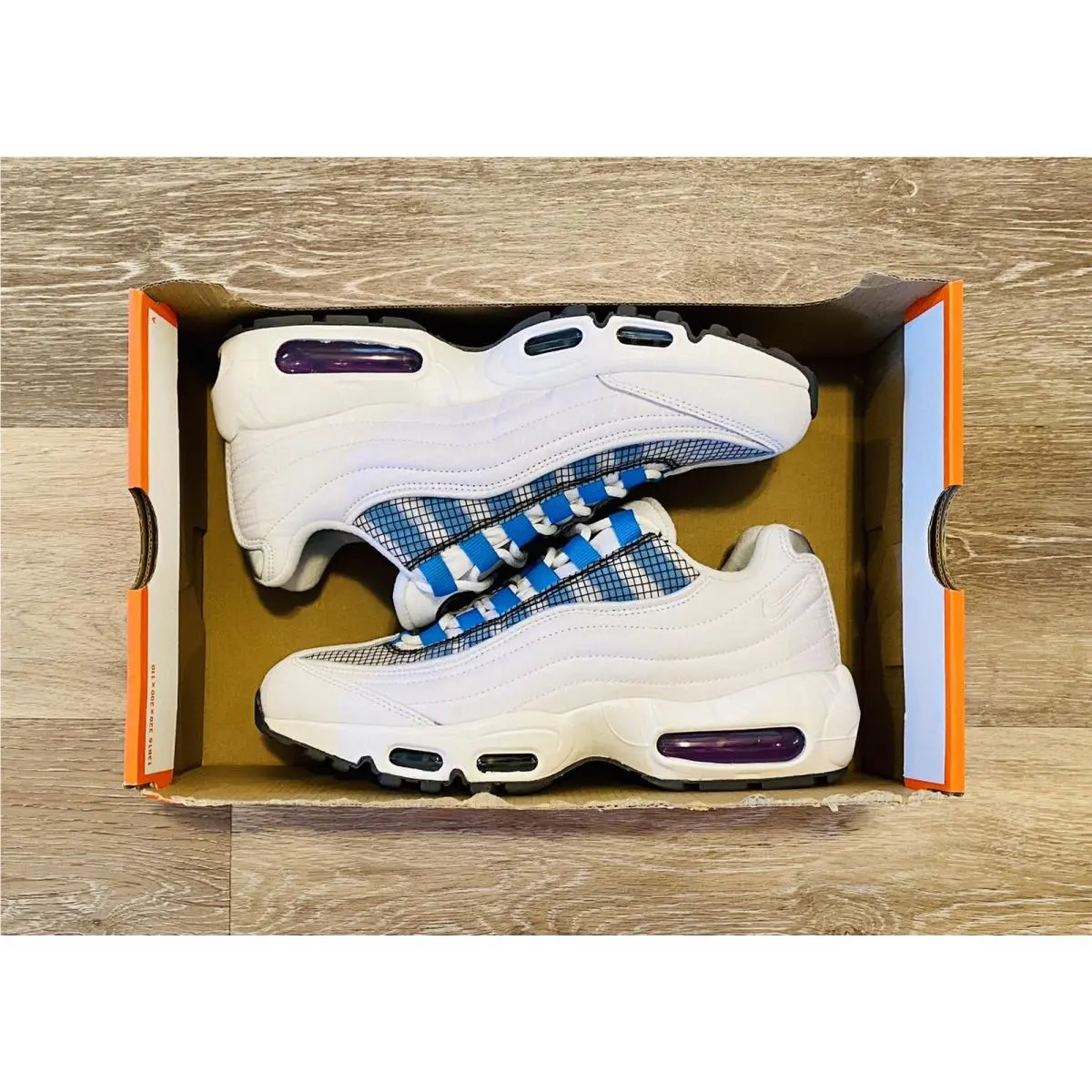 Nike shoes - Nike Air Max 95 - Air Max - DA7572-991 - White-Blue-Black 5