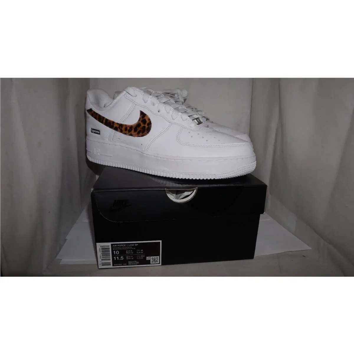 Nike shoes - Nike Air Force 1 - Air Force - IM3483 100 - Black, Manufacturer: Red 2