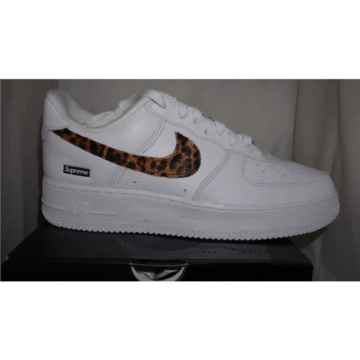 Nike shoes - Nike Air Force 1 - Air Force - IM3483 100 - Black, Manufacturer: Red 3