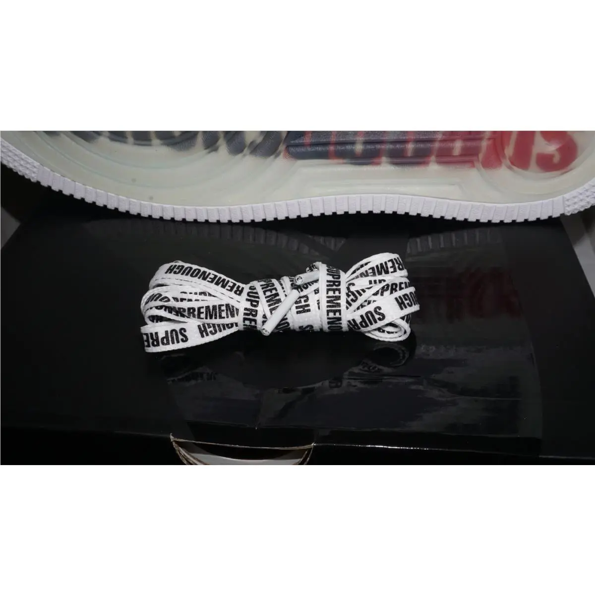 Nike shoes - Nike Air Force 1 - Air Force - IM3483 100 - Black, Manufacturer: Red 5