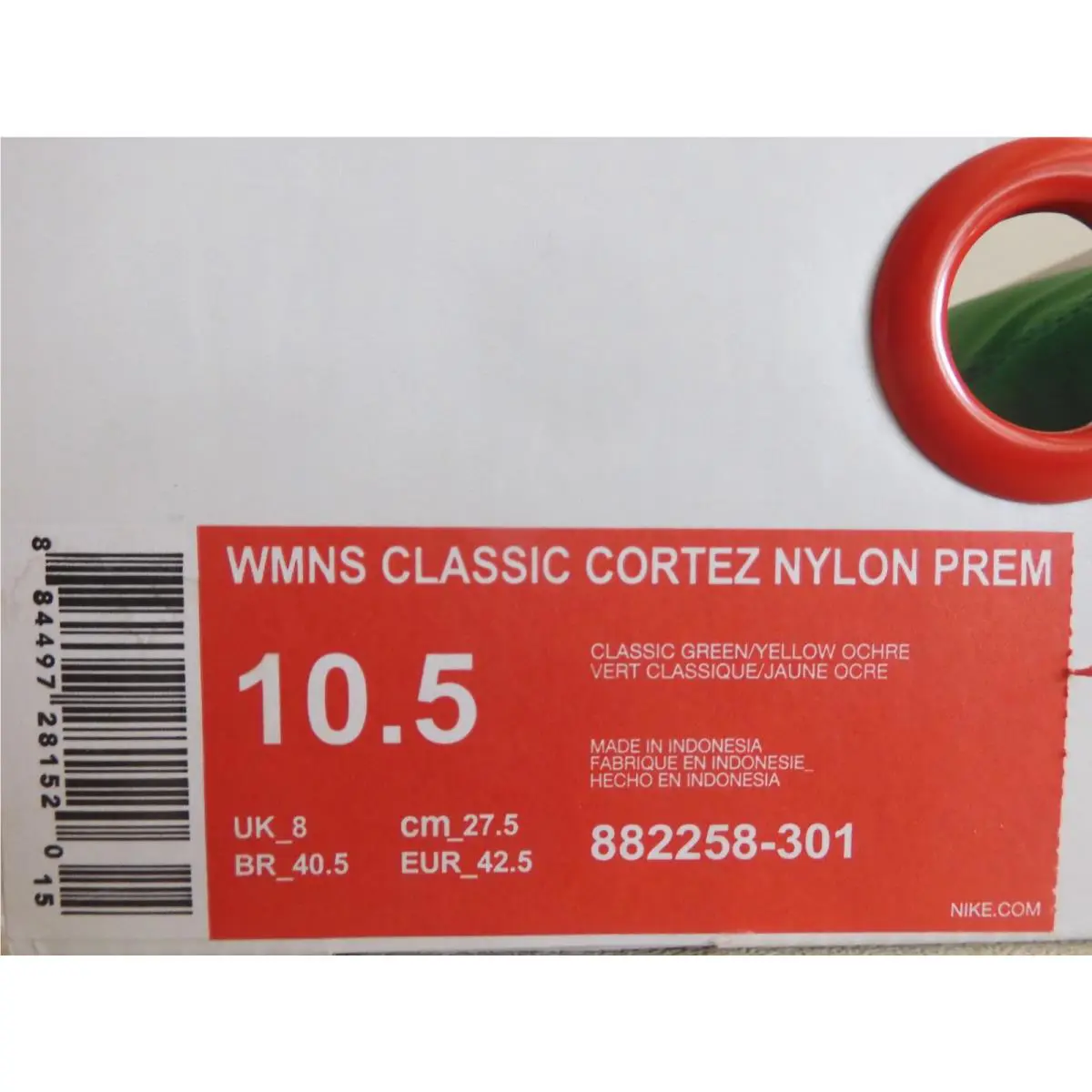 Nike shoes - Nike Classic Cortez - Classic Cortez - 882258-301 - Green (UPC: 884497281520) 7