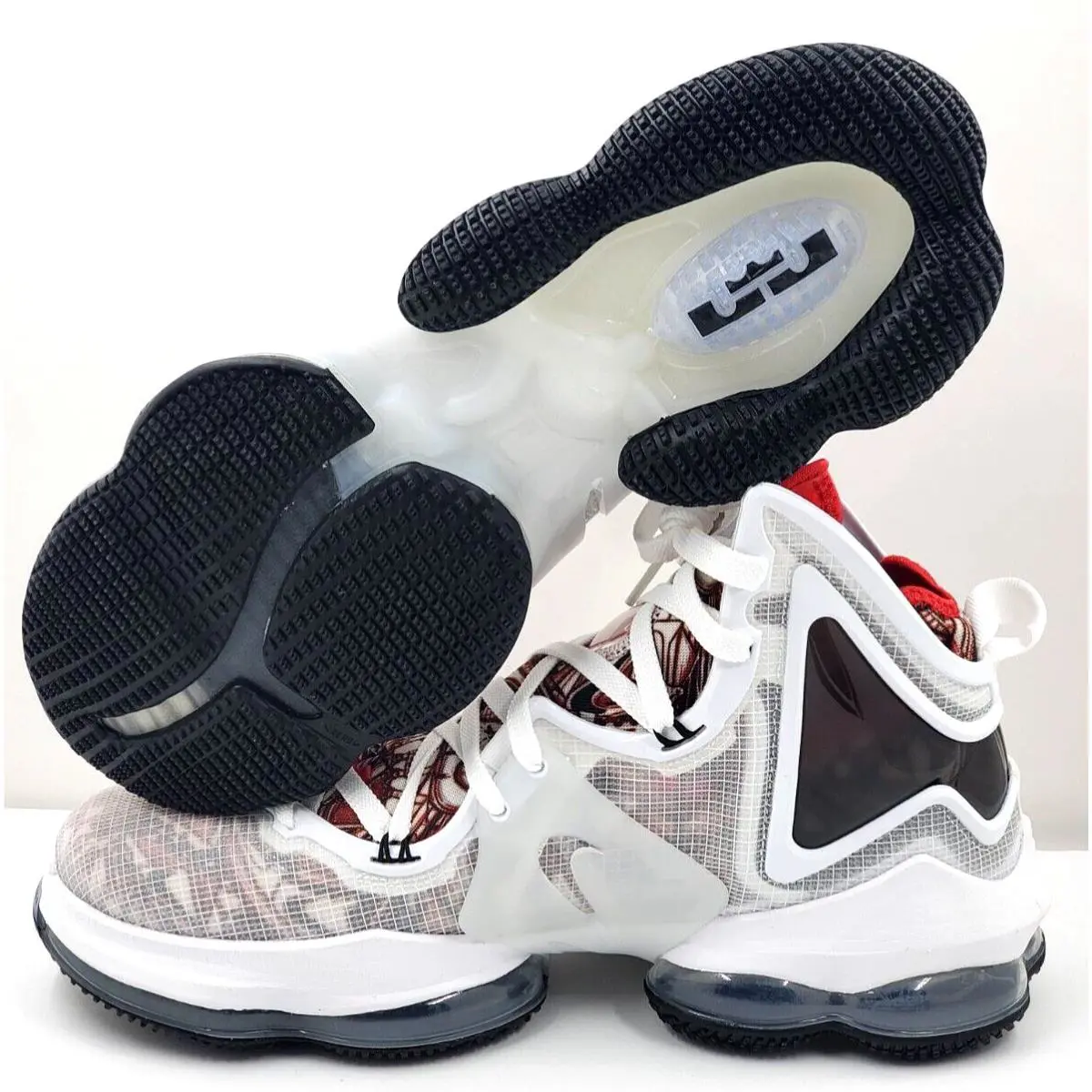 Nike shoes - Nike LeBron 19 - LeBron - DC9340-101 - White 9