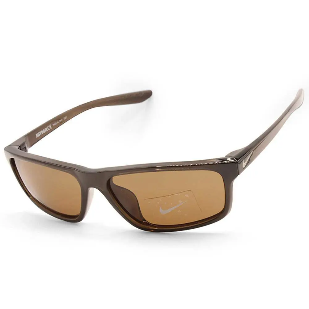 Nike Chronicle Sunglasses Shiny Transparent Brown/brown Unisex Sunglasses CW4656 - Frame: Brown
