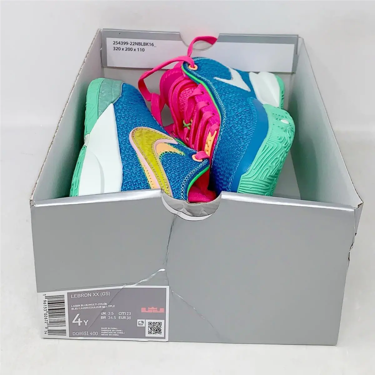 Nike shoes - Nike LeBron 20 - LeBron - DQ8651-400 - Blue 6