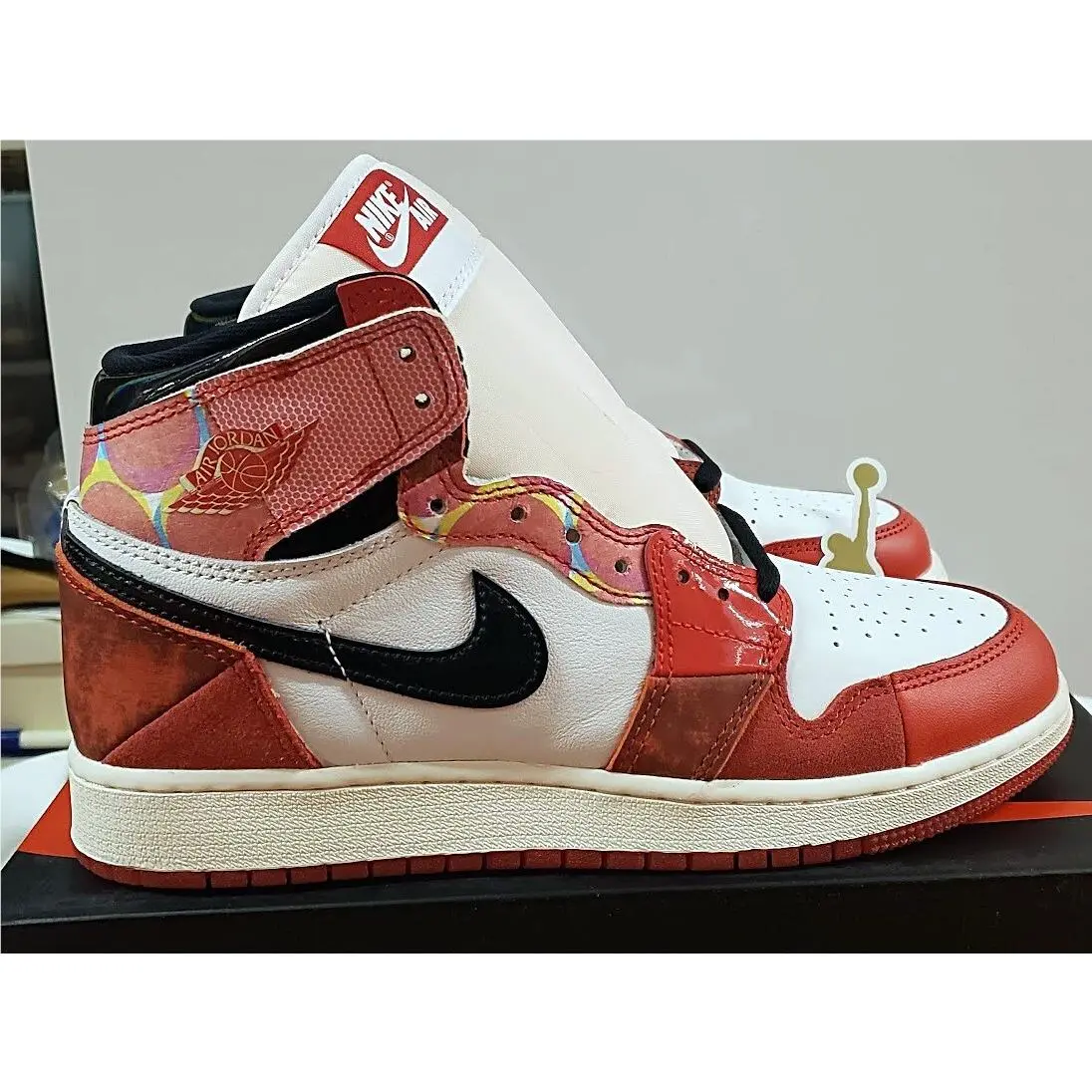 Nike Air Jordan 1 High OG GS DV1753-601 Size 7Y Next Chapter Spiderverse
