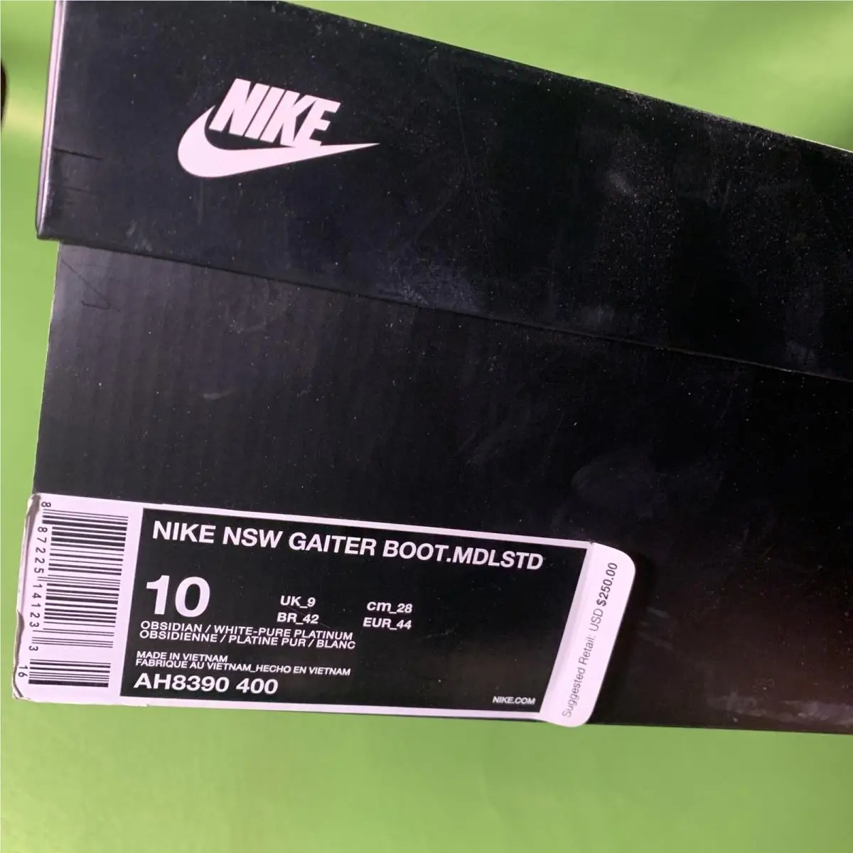 Nike shoes - NSW GAITER BOOT MDLSTD - NSW GAITER BOOT MDLSTD - Obsidian White Pure Platinum 14