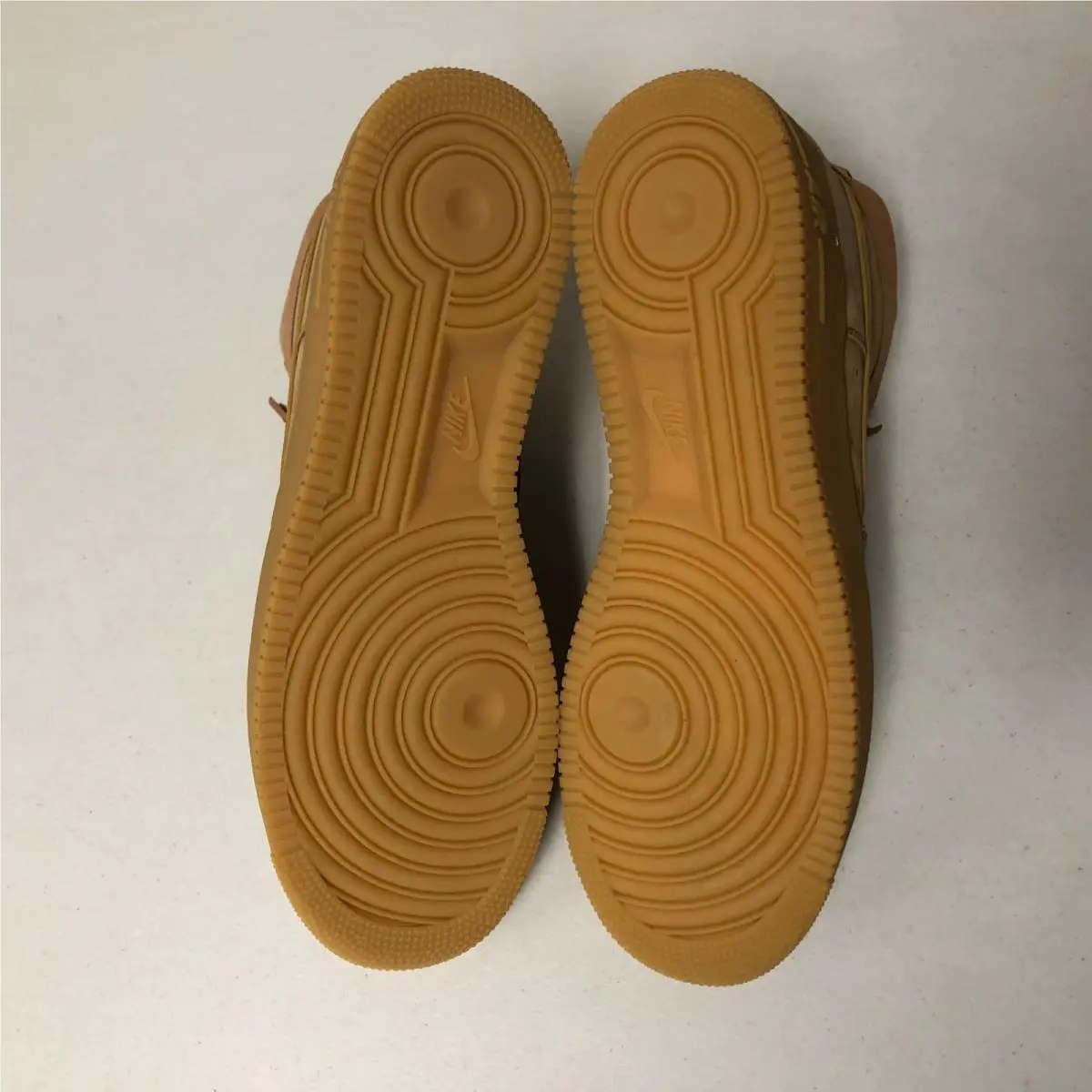 Nike shoes - Nike Air Force 1 High `07 WB - CJ9178-200 - Flax/Wheat-Gum Light Brown (UPC: 193152391024) 4