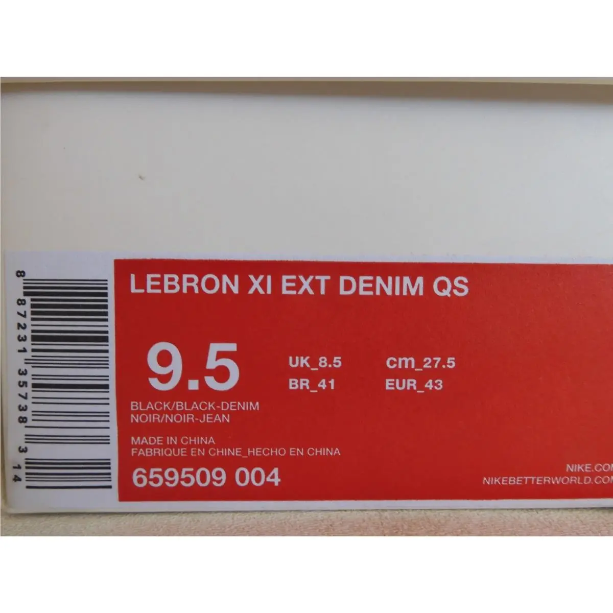 Nike shoes - Nike LeBron 11 - LeBron - 659509-004 - Black (UPC: 887231357383) 3