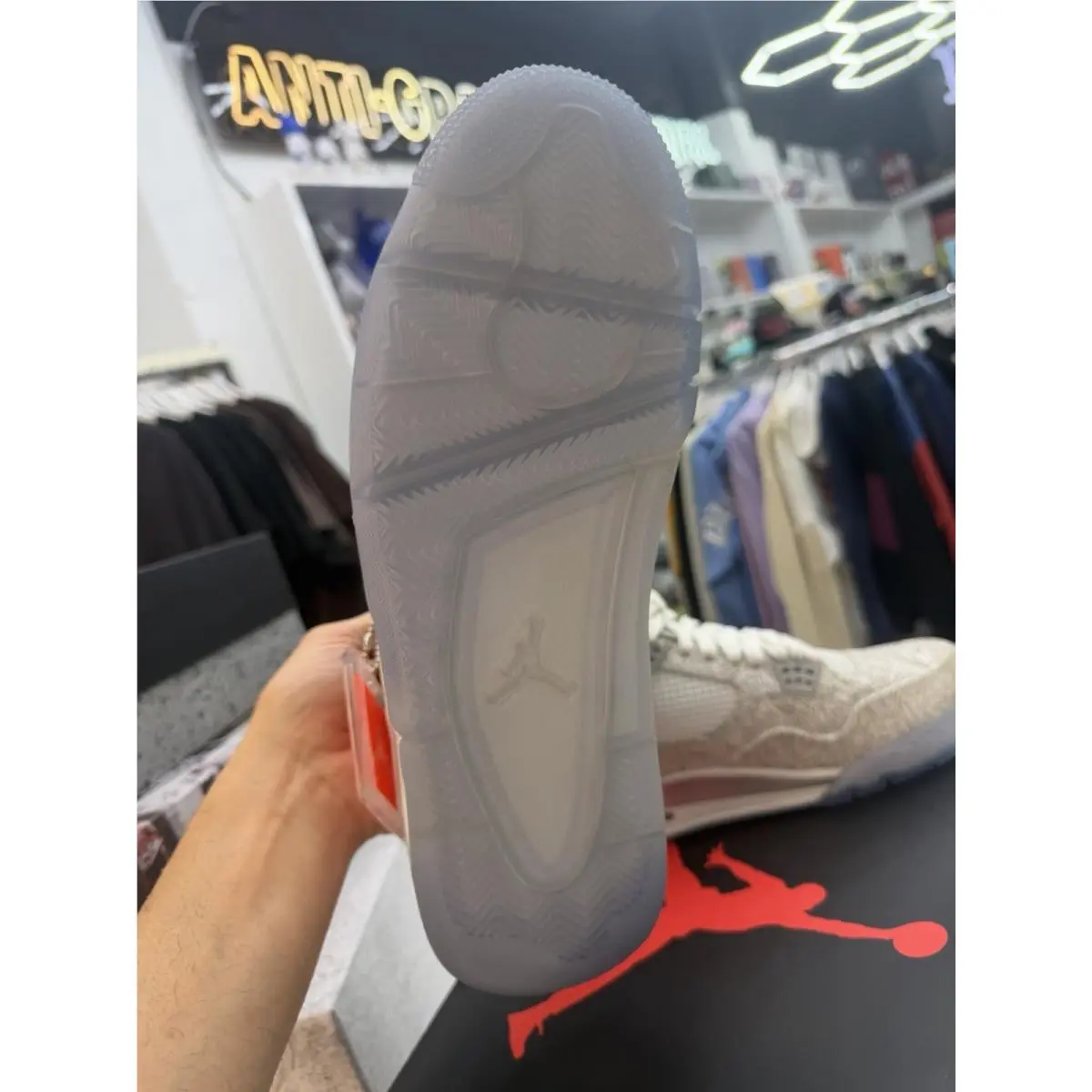 Nike shoes - Air Jordan 4 - Air - 705333-105 - White (UPC: 0888408148179) 2