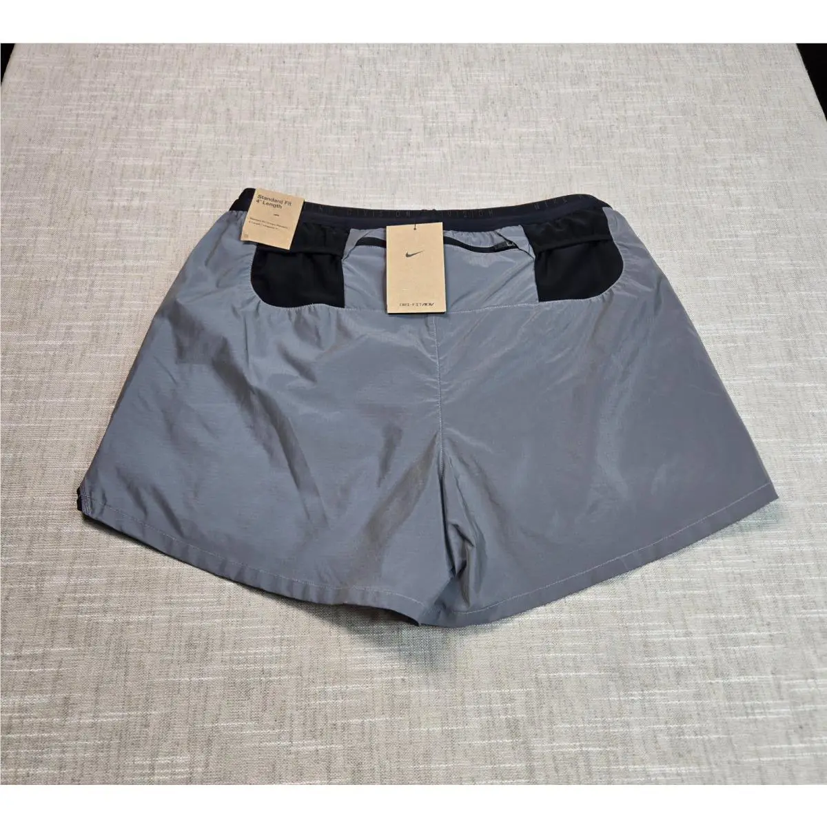 Nike clothing - Nike Run Division Shorts - Run Division Shorts - FZ1123-035 - Silver Black 0