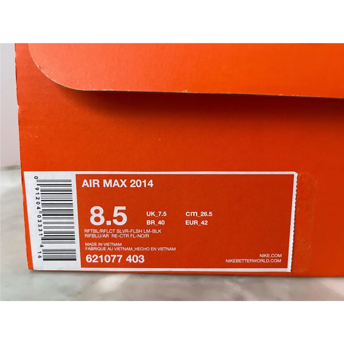 Nike shoes - Nike Air Max 2014 - Air Max - Blue 1