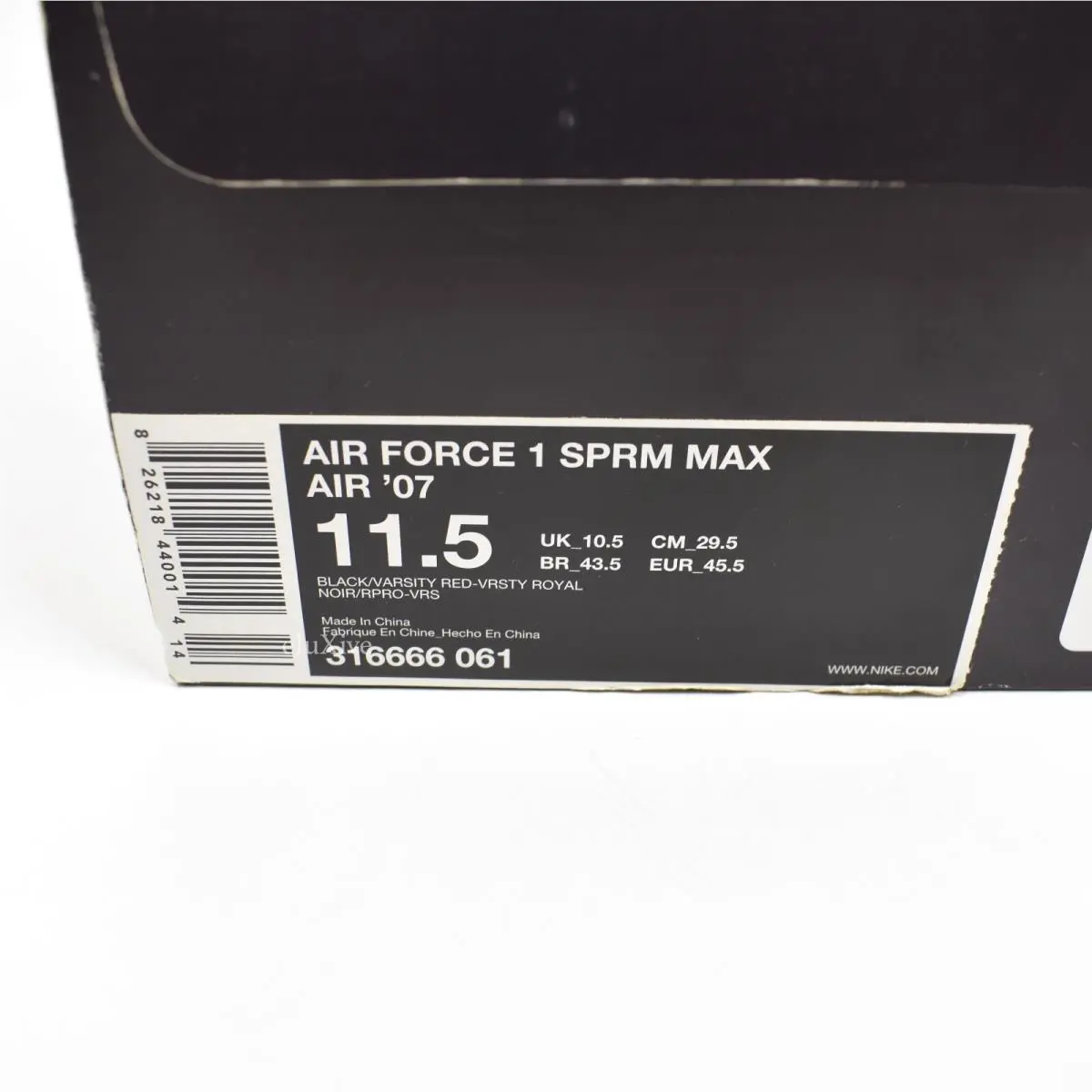 Nike shoes - Nike Air Force 1 - Air Force - 316666-061 - Black 13