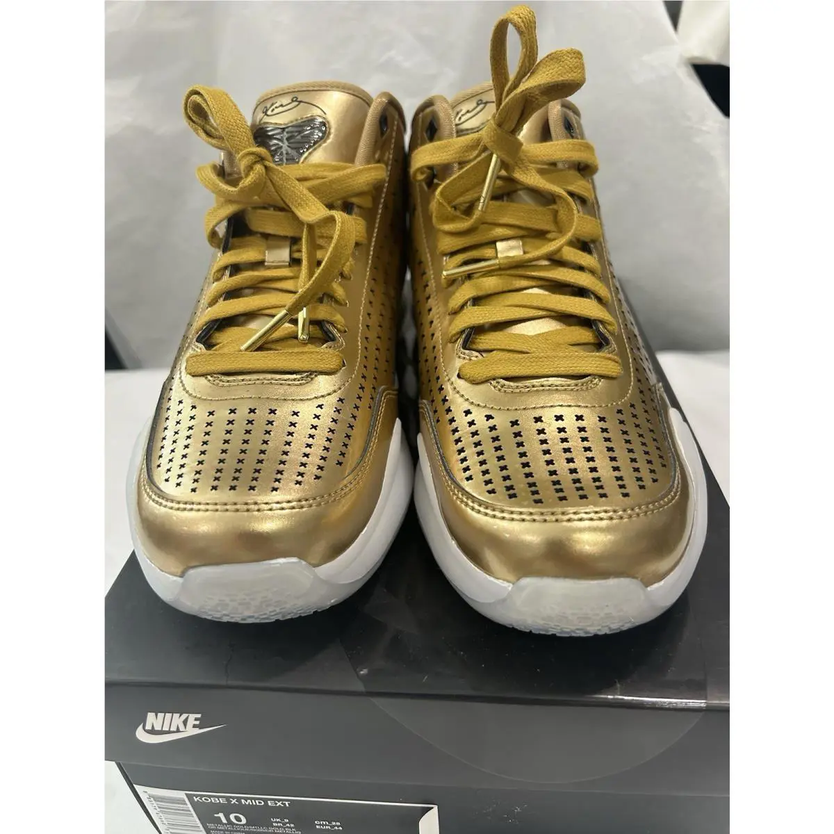 Nike shoes - Nike Kobe - Kobe - 802366 700 - Gold (UPC: 885179676603) 6