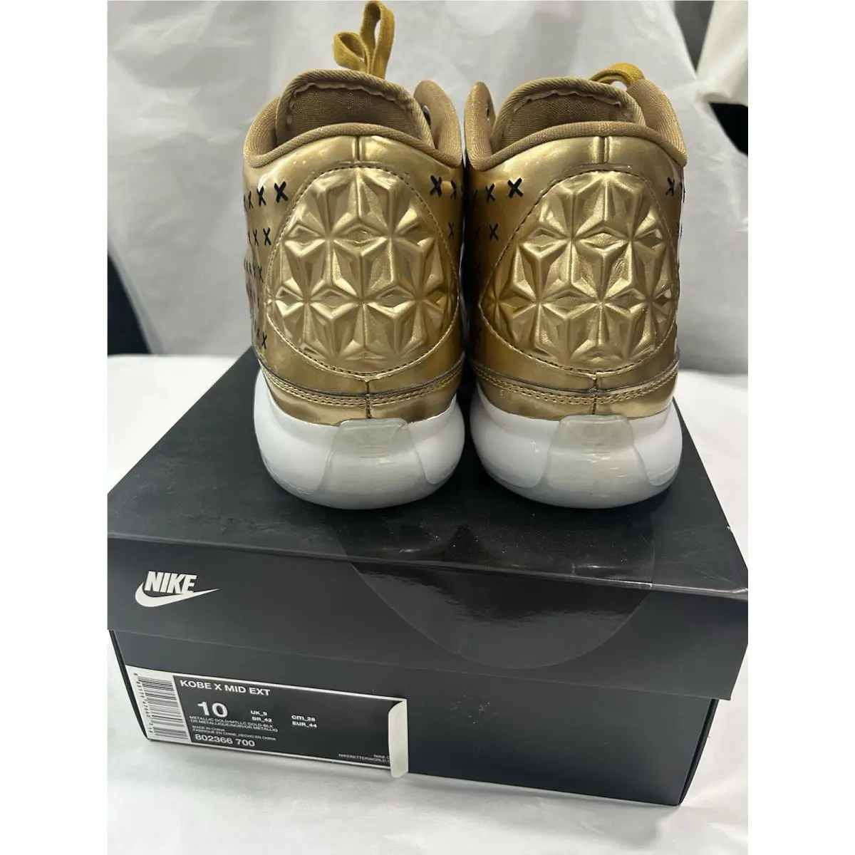 Nike shoes - Nike Kobe - Kobe - 802366 700 - Gold (UPC: 885179676603) 7