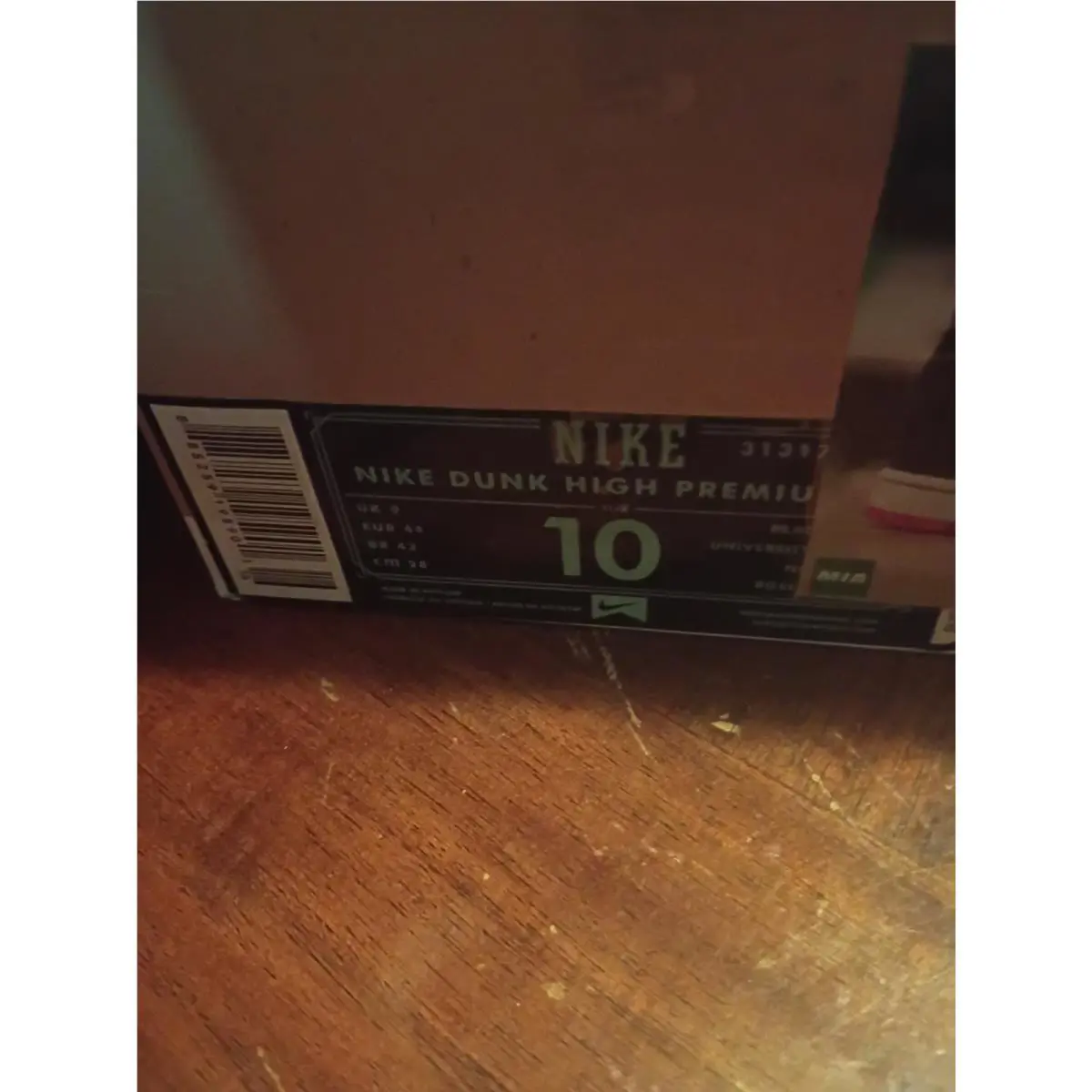 Nike shoes - Nike Dunk High - Dunk High - 313171-061 - Black 0