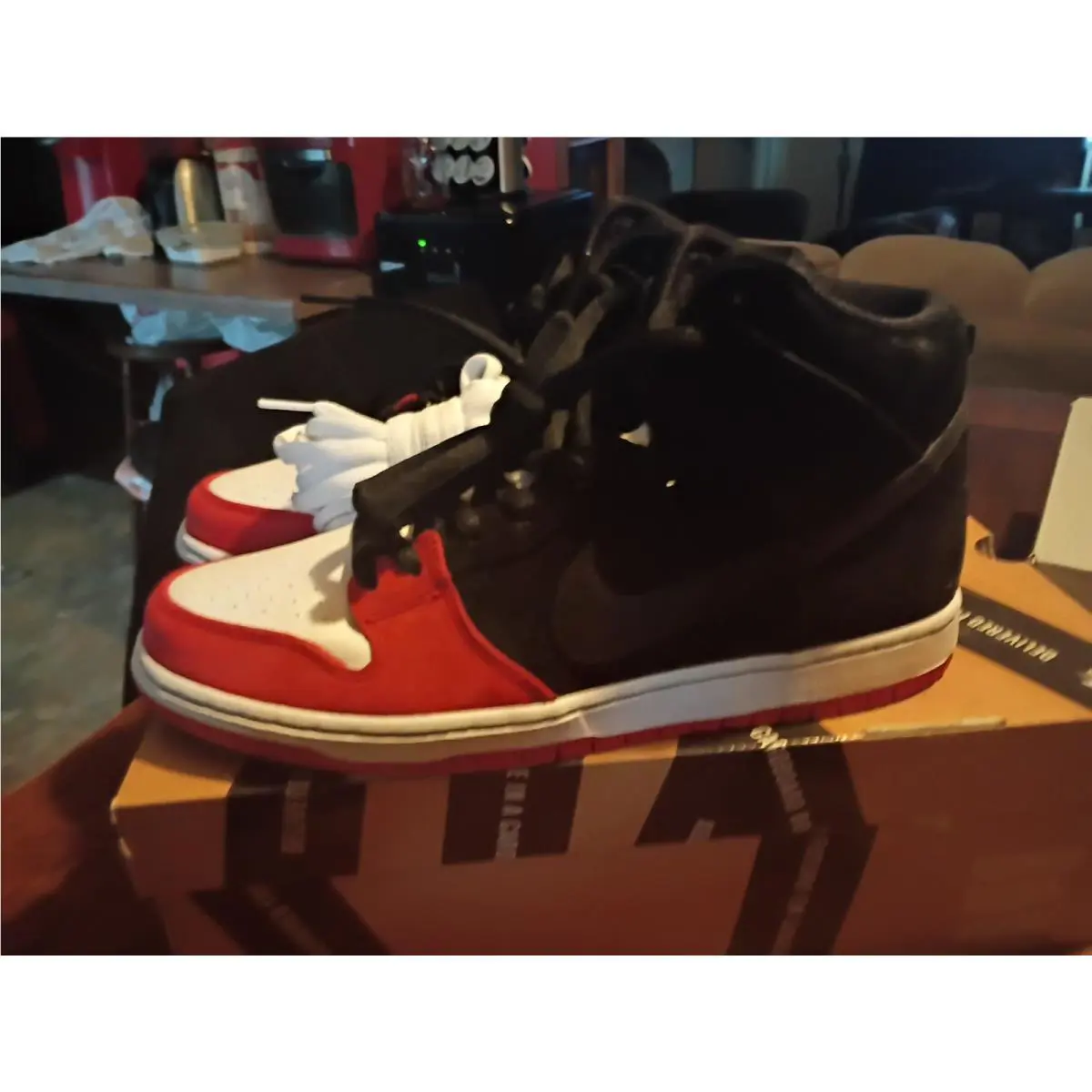 Nike shoes - Nike Dunk High - Dunk High - 313171-061 - Black 3