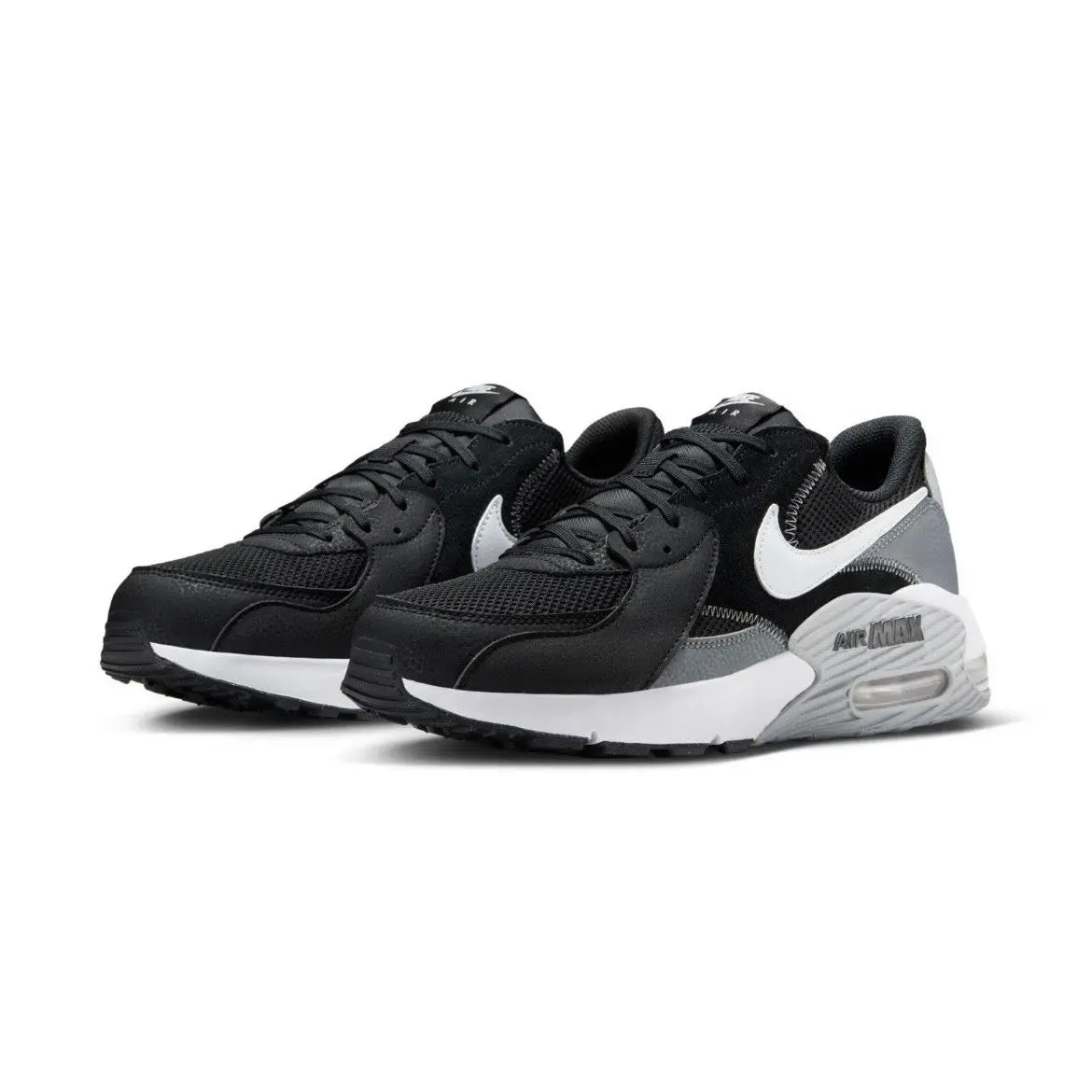 Nike Air Max Excee Black White Cool Grey Sneakers FN7304-001 Mens Size 9.5