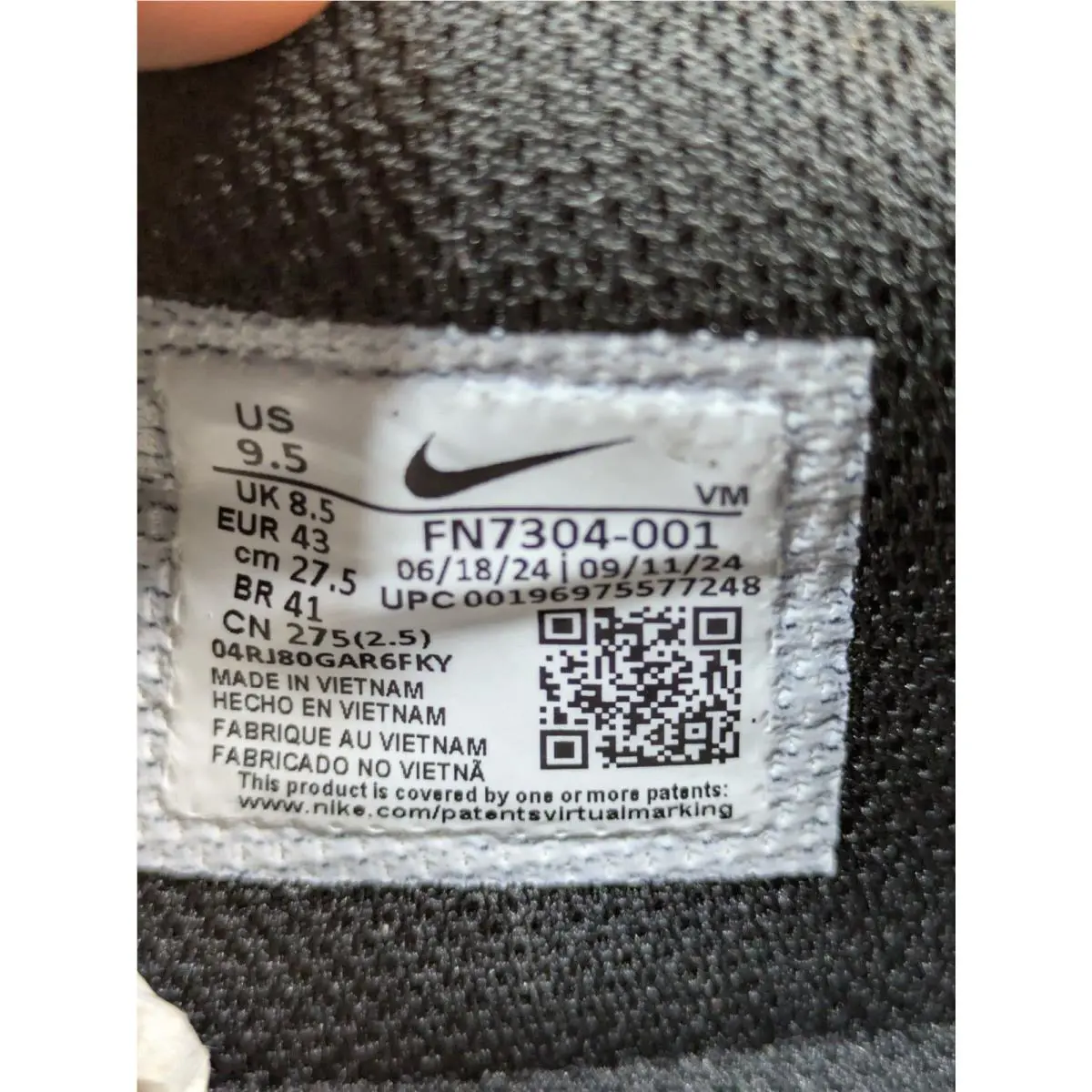 Nike shoes - Nike Air Max - Air Max - FN7304-001 - Black 8