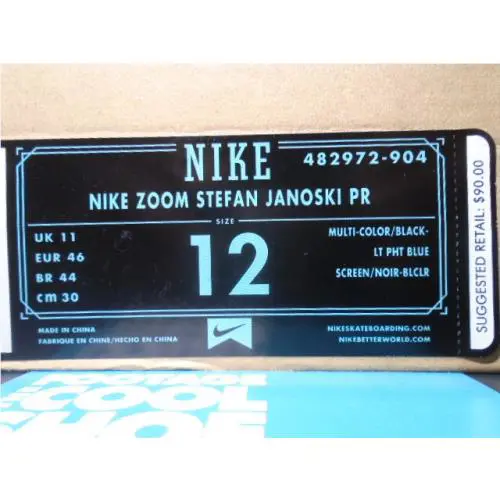 Nike shoes - Nike Zoom Stefan Janoski Premium SB - 482972-904 - Multicolor 8