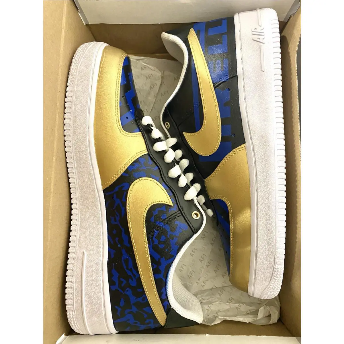 Nike shoes - AF1 - Blue 4