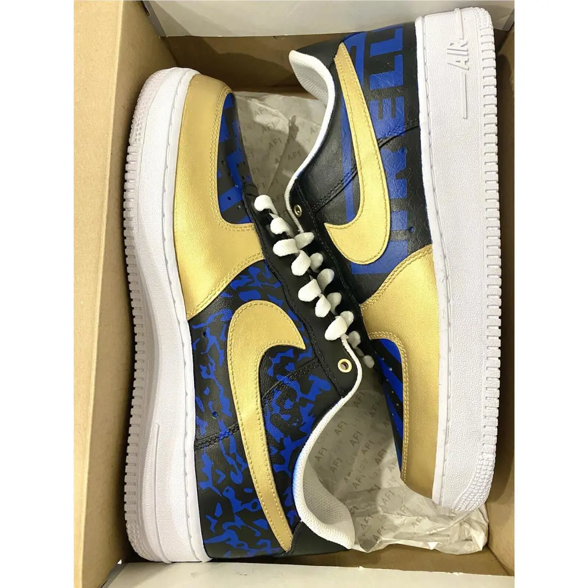 Nike shoes - AF1 - Blue 5