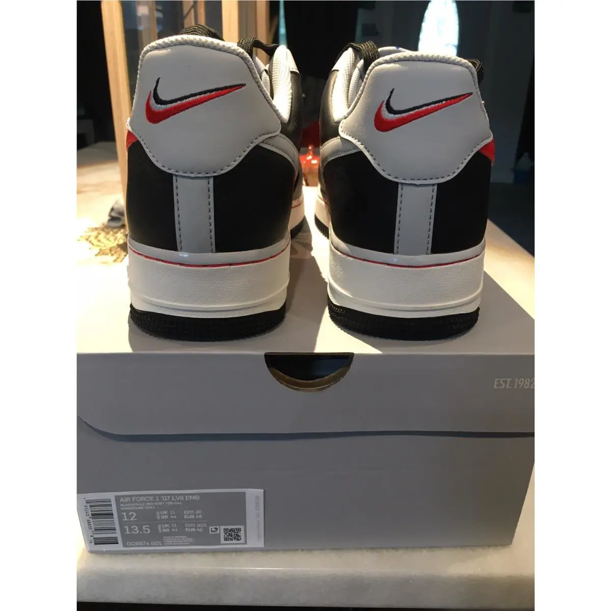 Nike shoes - Nike Air Force 1 - Air Force - Black 2