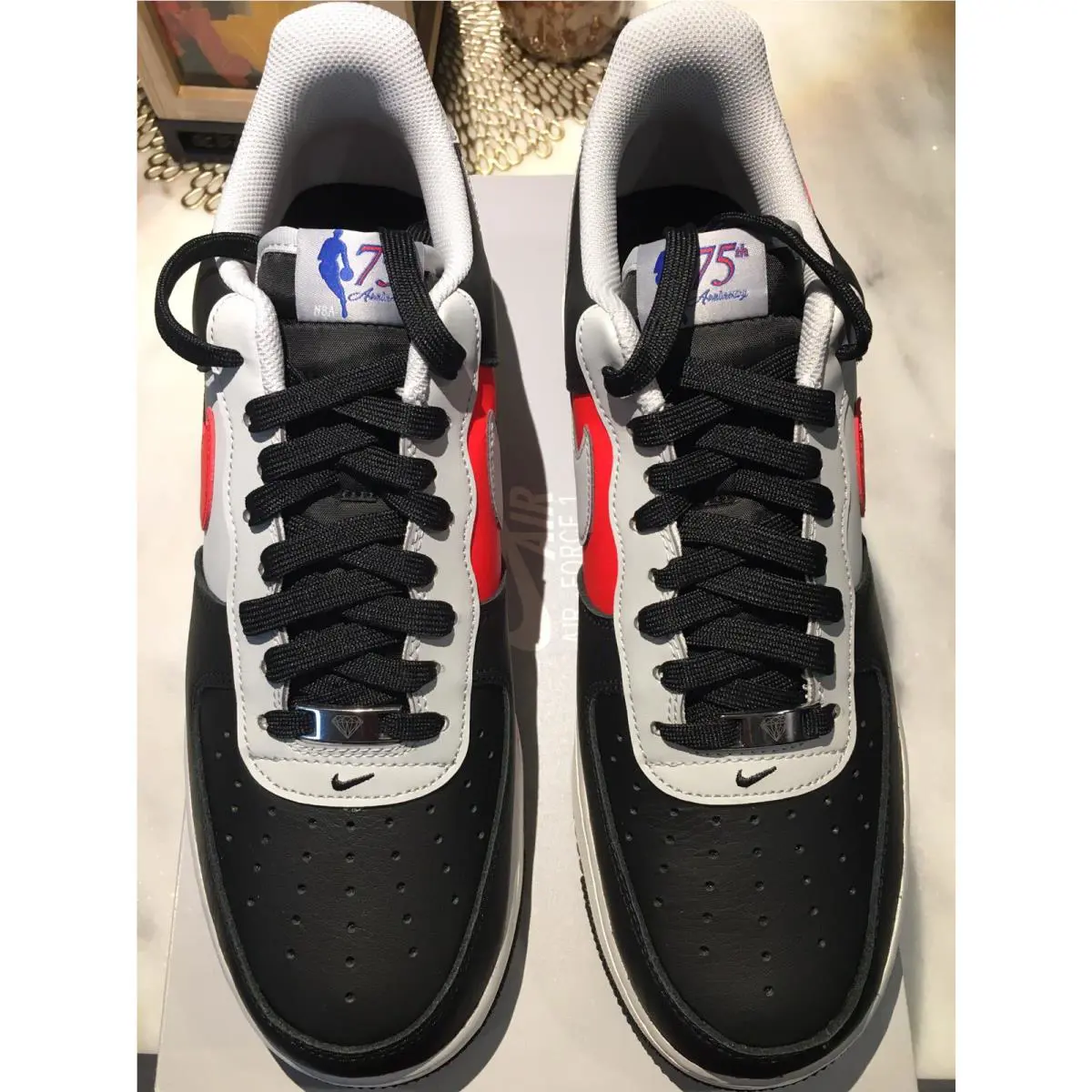Nike shoes - Nike Air Force 1 - Air Force - Black 3