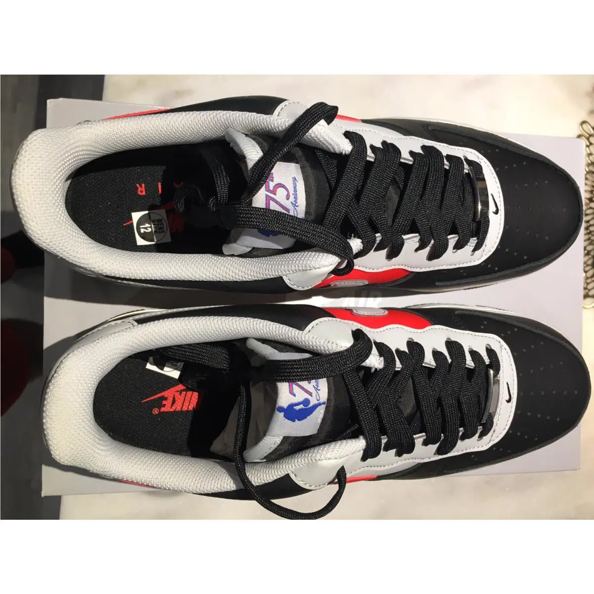 Nike shoes - Nike Air Force 1 - Air Force - Black 4