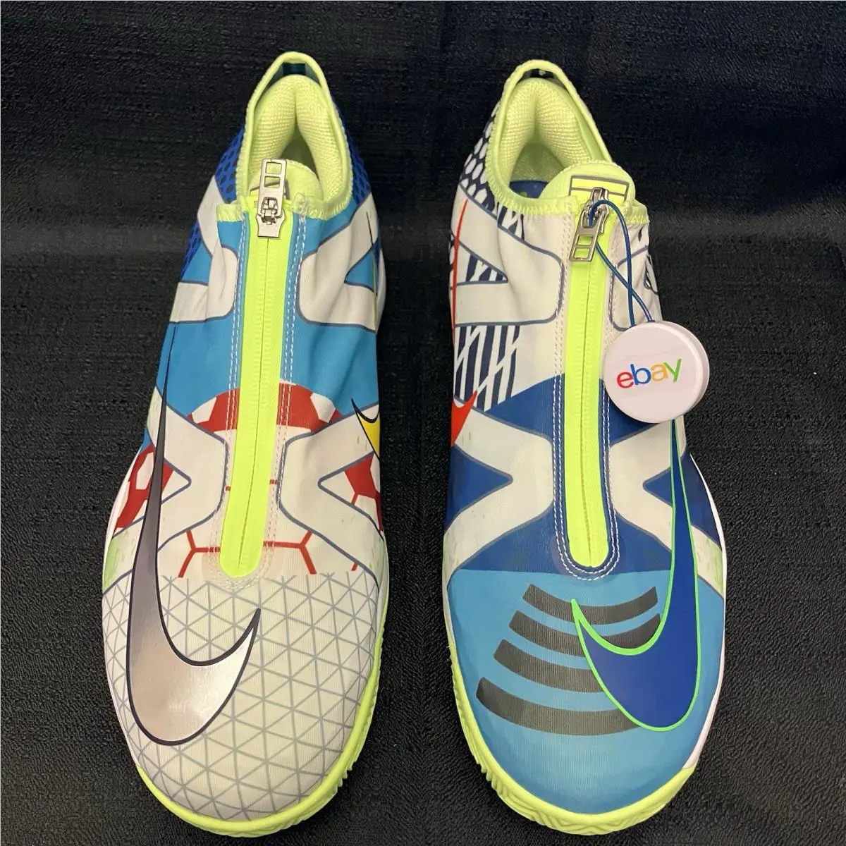 Nike shoes - Zoom Vapor Cage 4 Rafa Nadal - DD1579 113 - White Chile Red Binary Blue 2