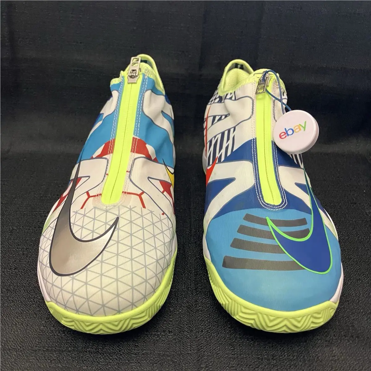 Nike shoes - Zoom Vapor Cage 4 Rafa Nadal - DD1579 113 - White Chile Red Binary Blue 3