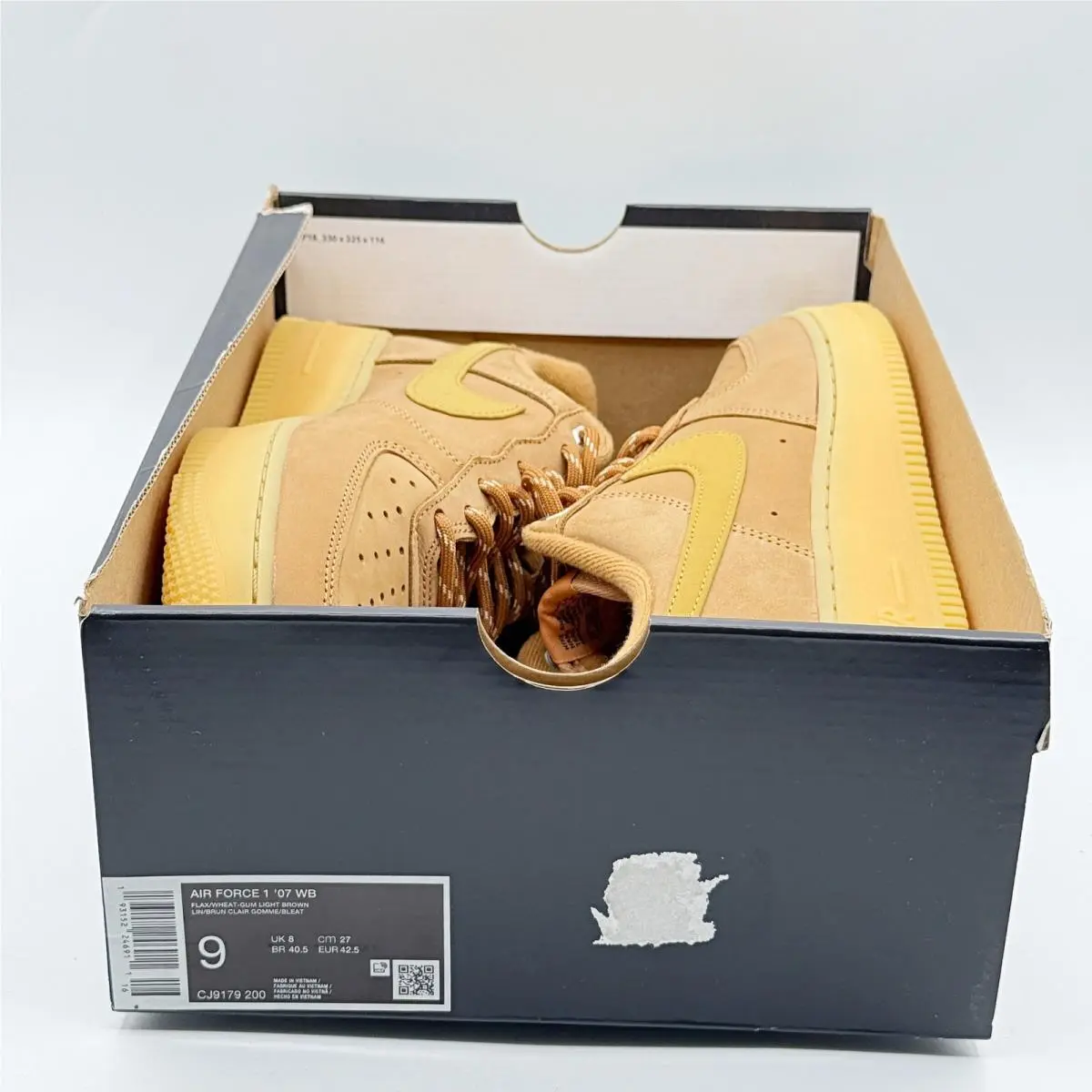 Nike shoes - Nike Air Force 1 `07 WB - CJ9179-200 - Brown (UPC: 193152246911) 0
