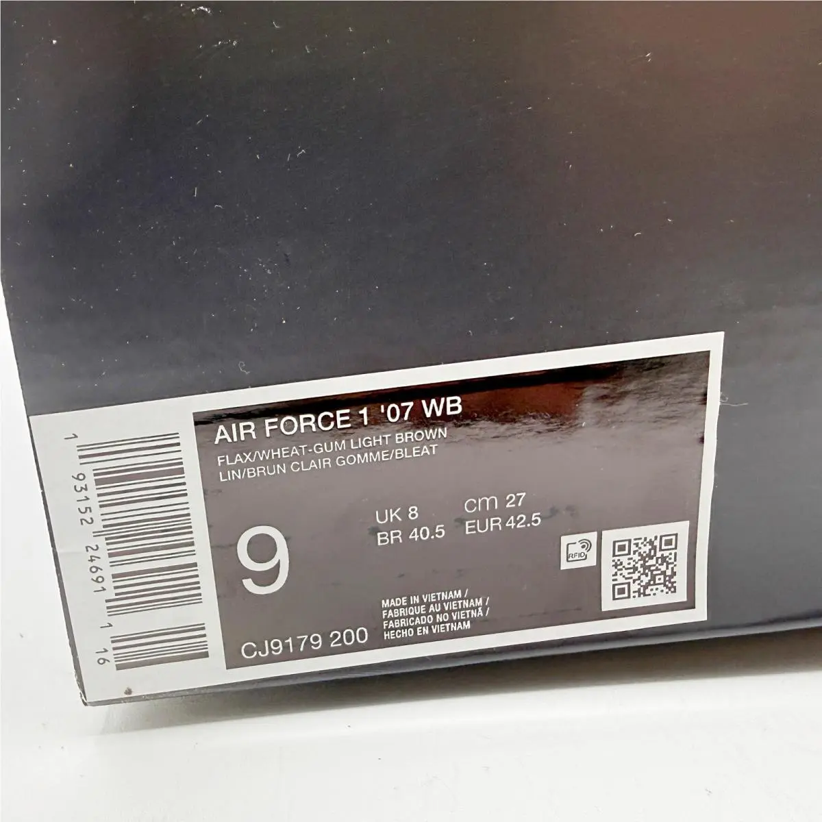 Nike shoes - Nike Air Force 1 `07 WB - CJ9179-200 - Brown (UPC: 193152246911) 10