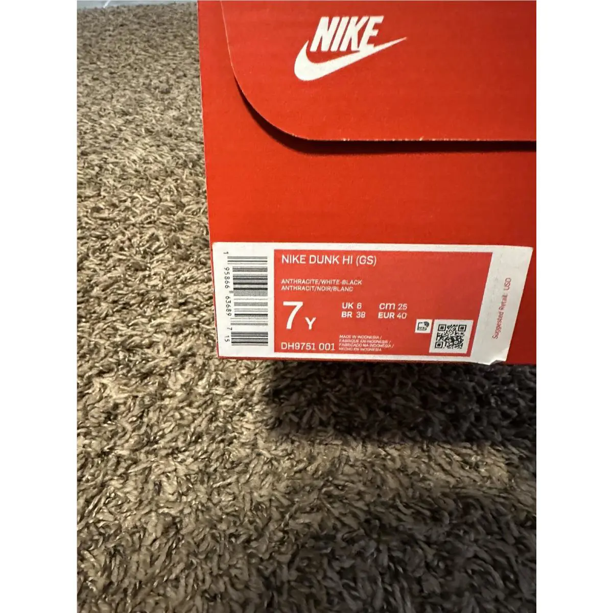 Nike shoes - Nike Sb Dunk High - Dunk High - 305050008 - Black 6