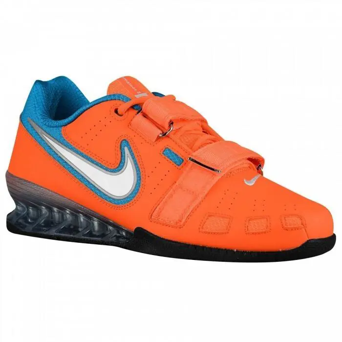 Nike shoes - Nike Romaleos 2 - Romaleos - 476927-814 - Total Orange/White/Blue Lagoon 1