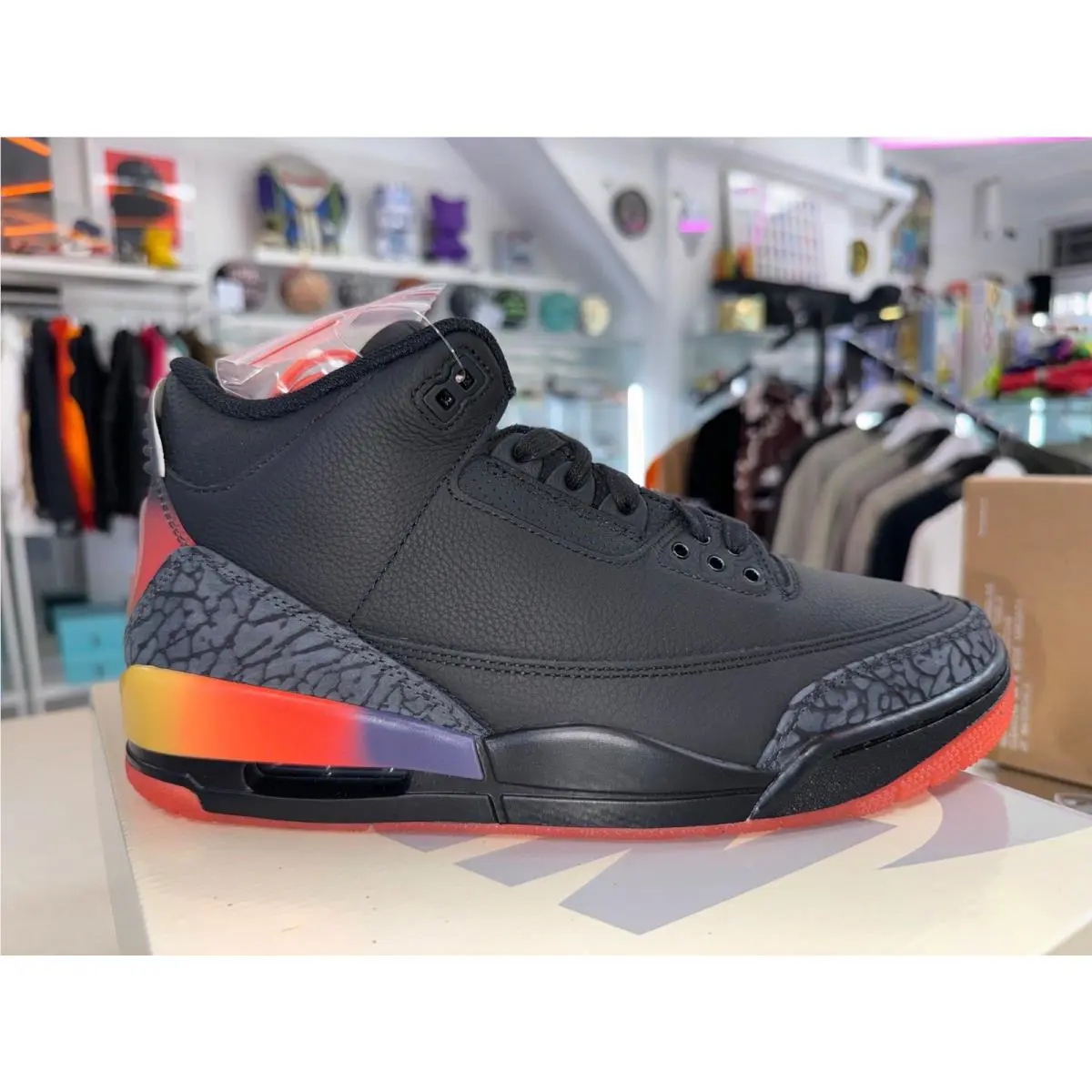 Nike shoes - Nike Air Jordan 3 - Air - FN0344-001 - Black 4
