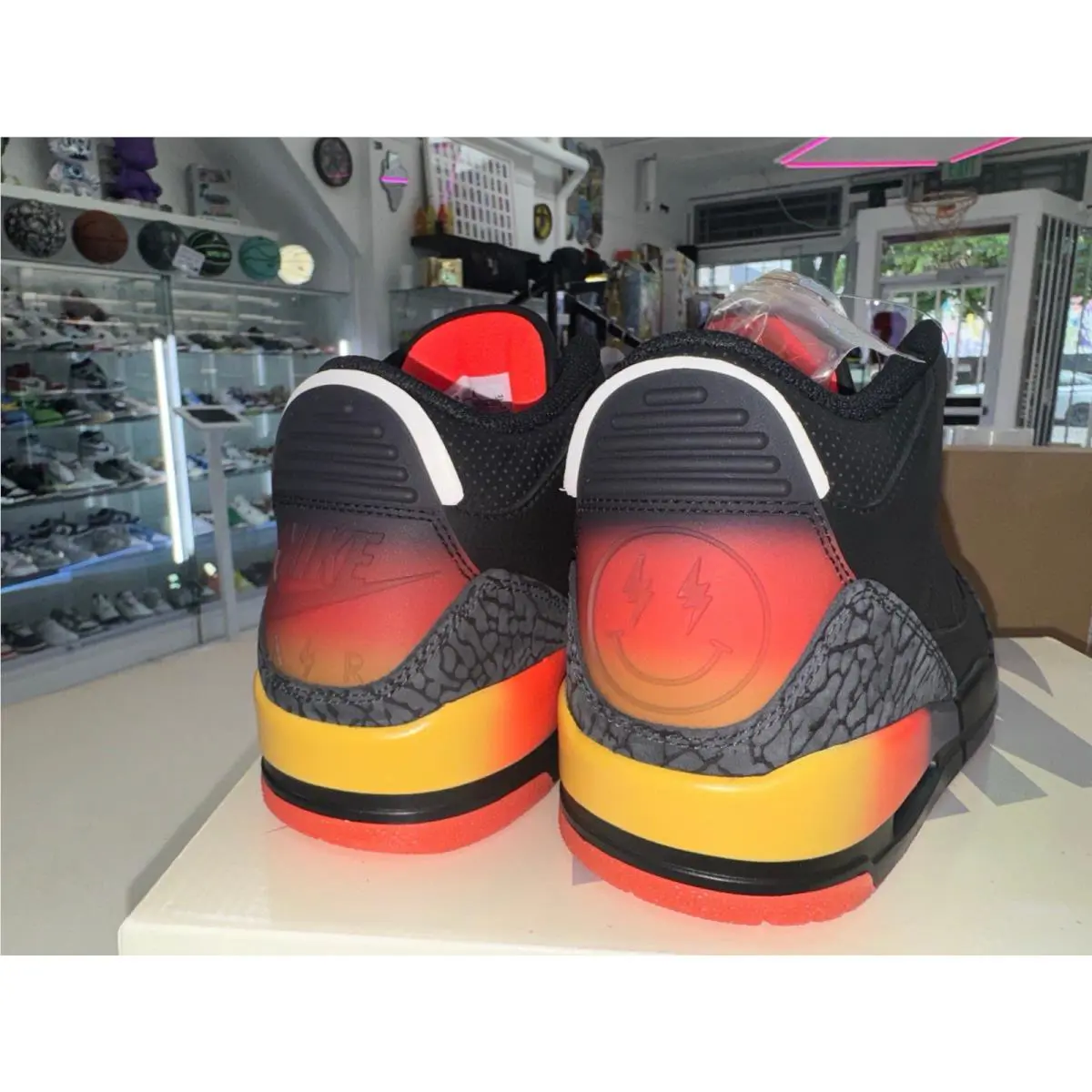 Nike shoes - Nike Air Jordan 3 - Air - FN0344-001 - Black 2