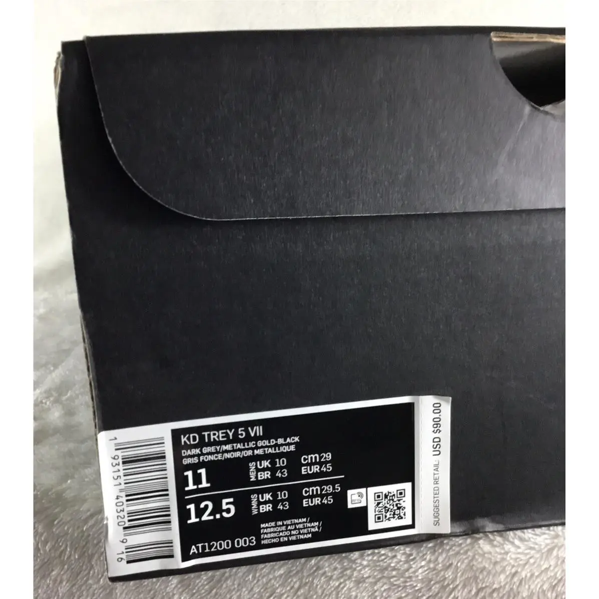 Nike shoes - Nike KD Trey 5 - Trey - AT1200003 - Gray 7