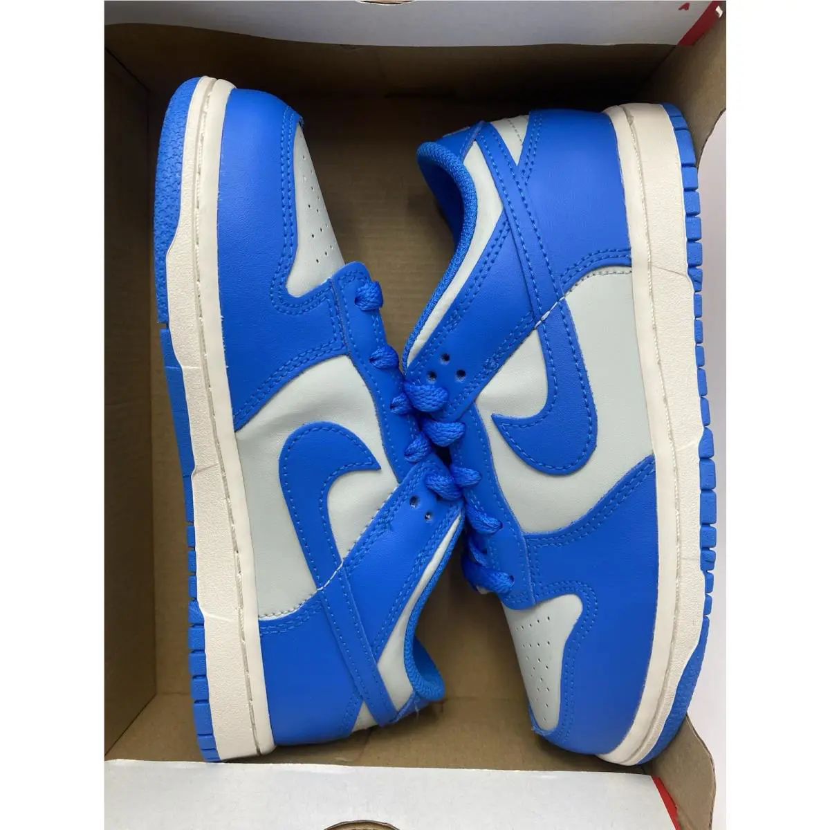 Nike shoes - Nike Dunk Low - Dunk Low - FB9108 004 - Light Silver/LT Photo Blue (UPC: 197863503110) 5