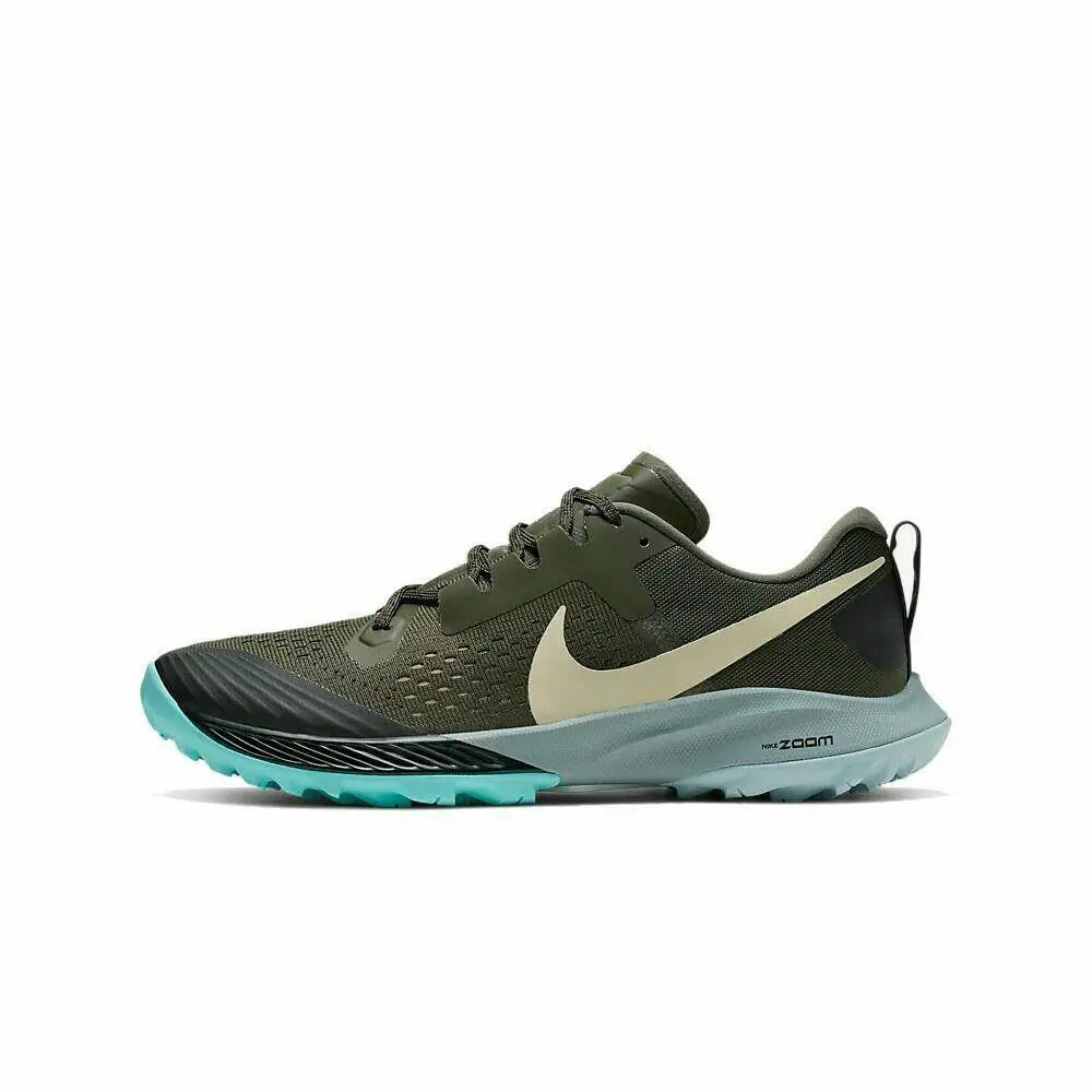 Nike shoes - Nike Air Zoom Terra Kiger - AQ2219-301 - Multicolor, Manufacturer: Cargo Khaki/Team Gold-Black (UPC: 193145277250) 4